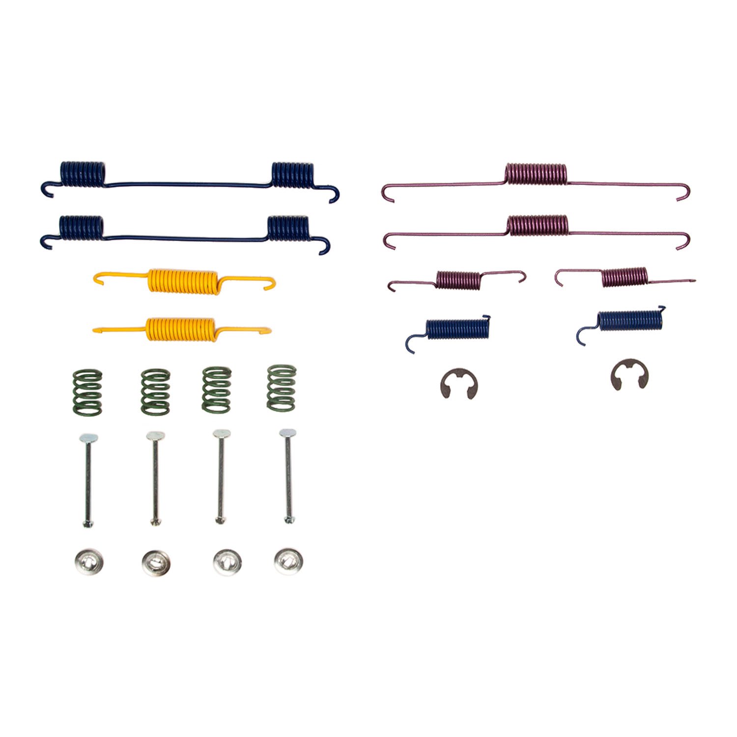 370-21003 Drum Brake Hardware Kit, 2002-2002 Kia/Hyundai/Genesis, Position: Rear