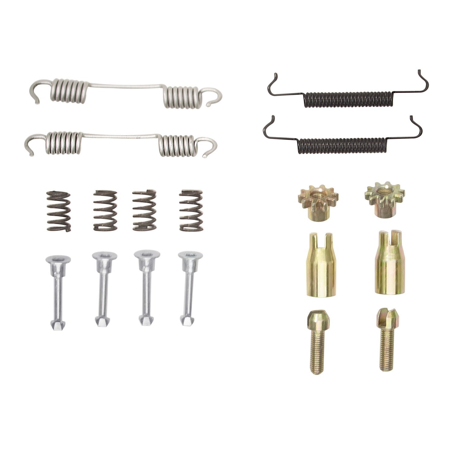 370-31009 Drum Brake Hardware Kit, 1992-2002 BMW, Position: Parking