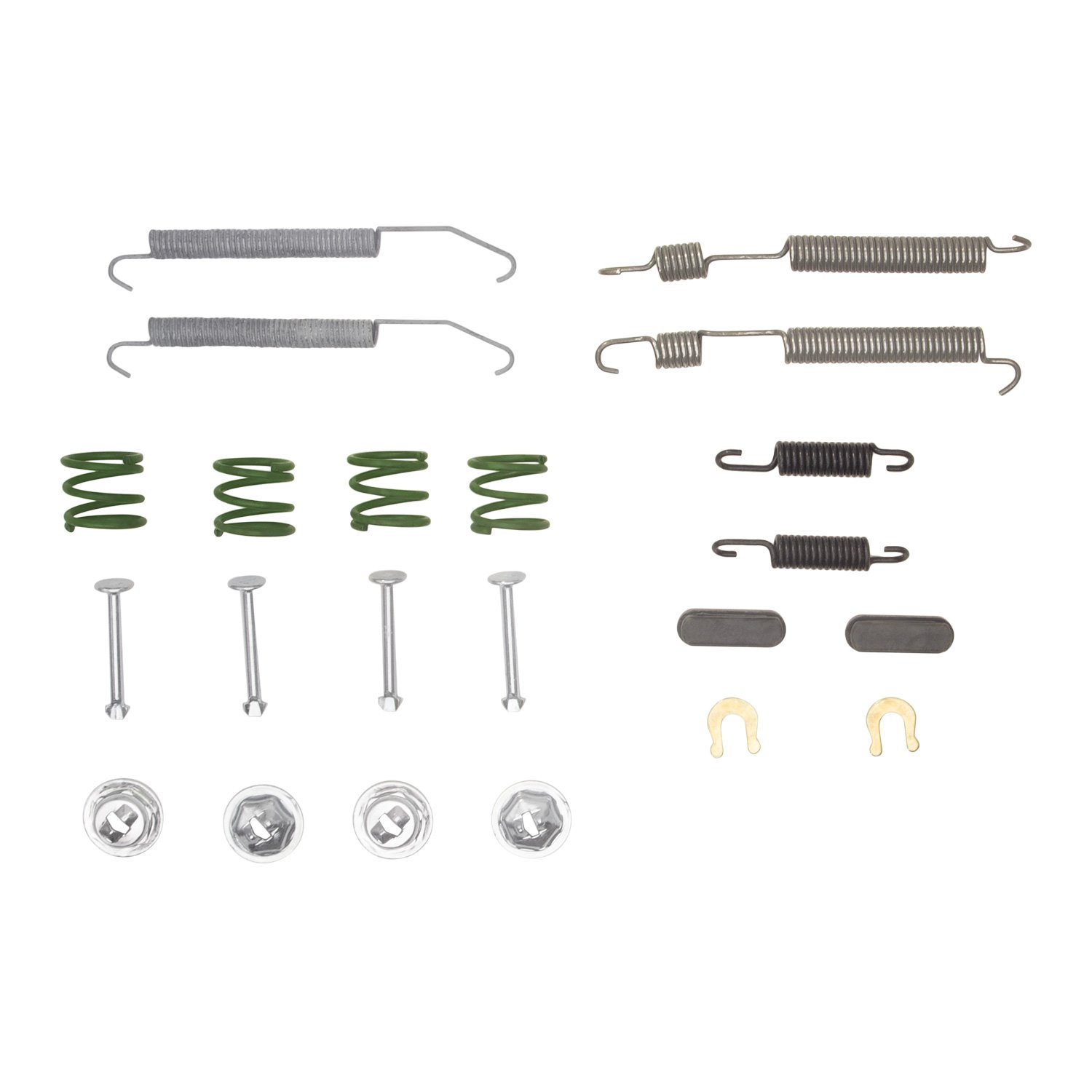 370-37002 Drum Brake Hardware Kit, 1990-1993 GM, Position: Rear