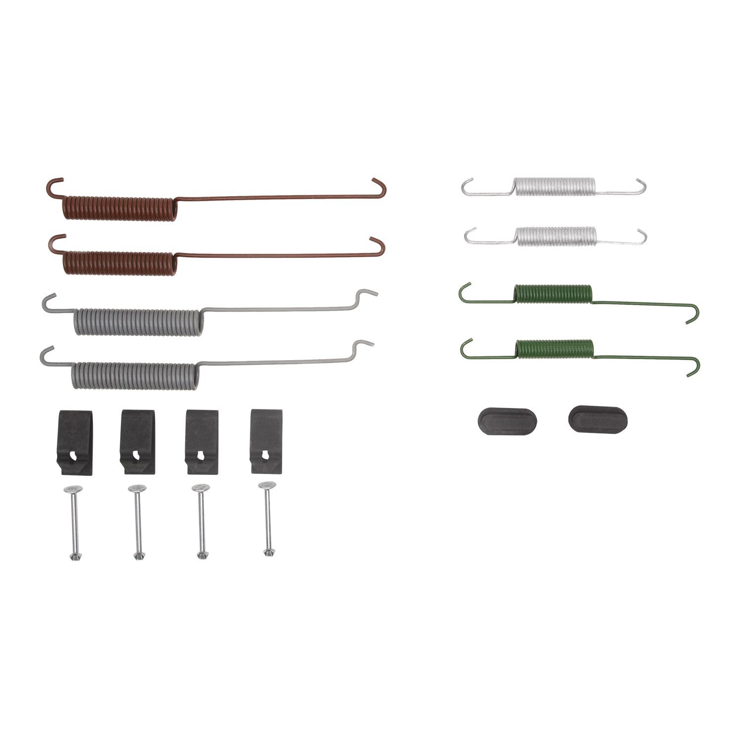 370-40014 Drum Brake Hardware Kit, 2005-2010 Multiple Makes/Models, Position: Rear