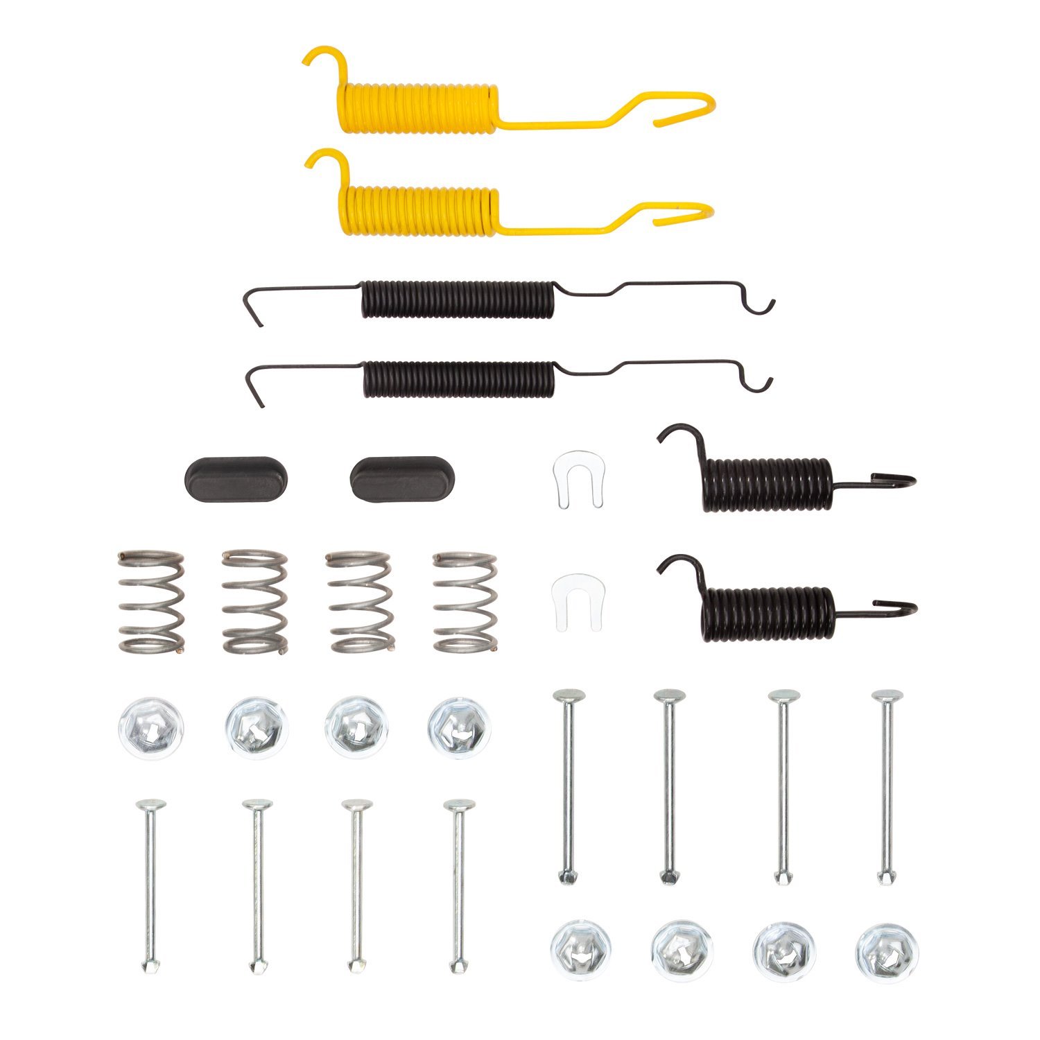 370-43002 Drum Brake Hardware Kit, 1967-1977 Mopar, Position: Rear,Front