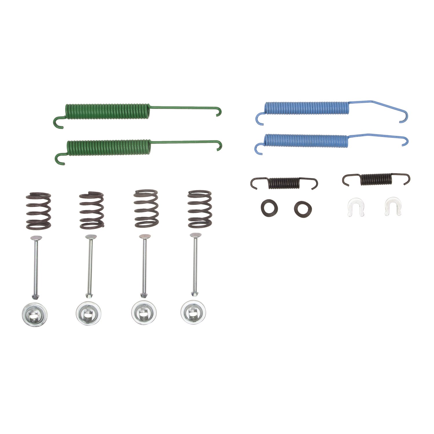 370-72002 Drum Brake Hardware Kit, 1997-2004 Mitsubishi, Position: Rear