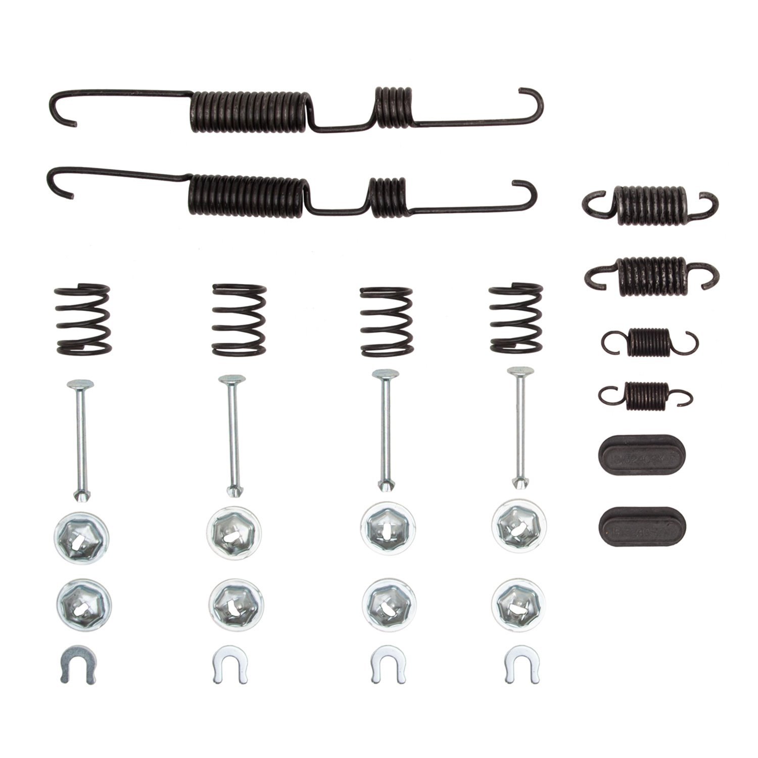 370-76037 Drum Brake Hardware Kit, 1980-1987 Lexus/Toyota/Scion, Position: Rear