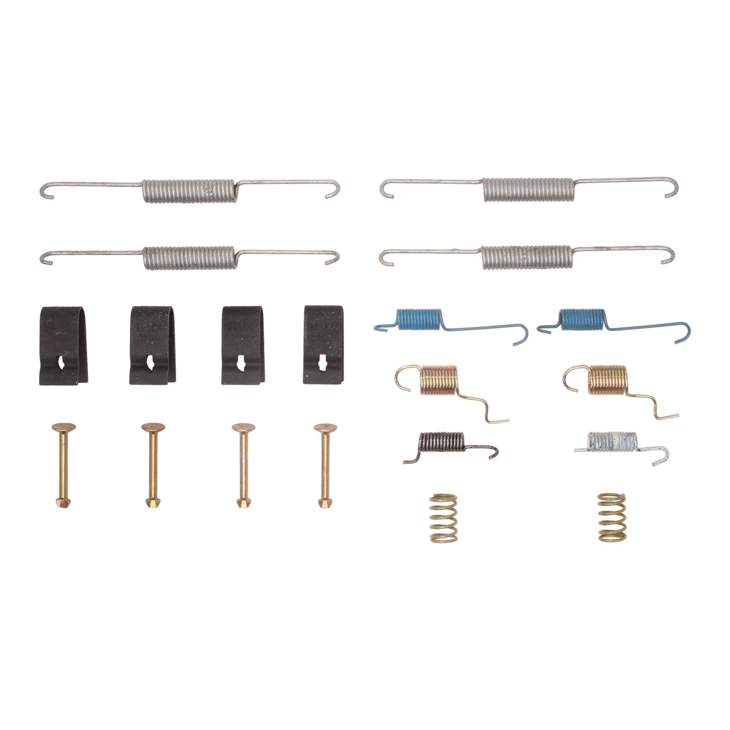 370-80009 Drum Brake Hardware Kit, 1987-1989 Ford/Lincoln/Mercury/Mazda, Position: Rear