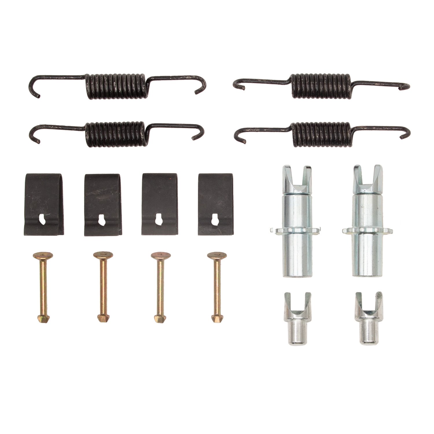 370-80012 Drum Brake Hardware Kit, 1988-2002 Ford/Lincoln/Mercury/Mazda, Position: Parking