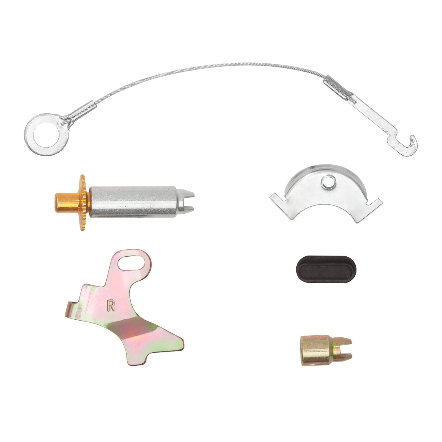 372-54016 Drum Brake Adjuster Kit, 1963-1983 Multiple Makes/Models, Position: Rear Right,Front Right