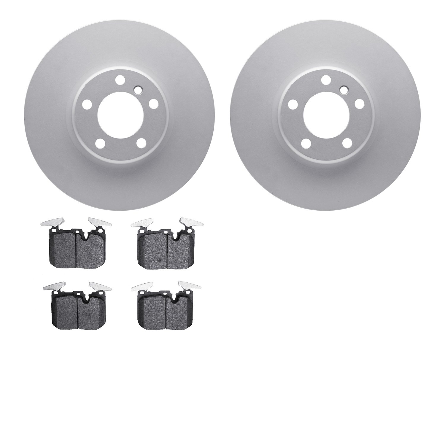 4302-31084 Geospec Brake Rotors with 3000-Series Ceramic Brake Pads Kit, 2012-2021 BMW, Position: Front