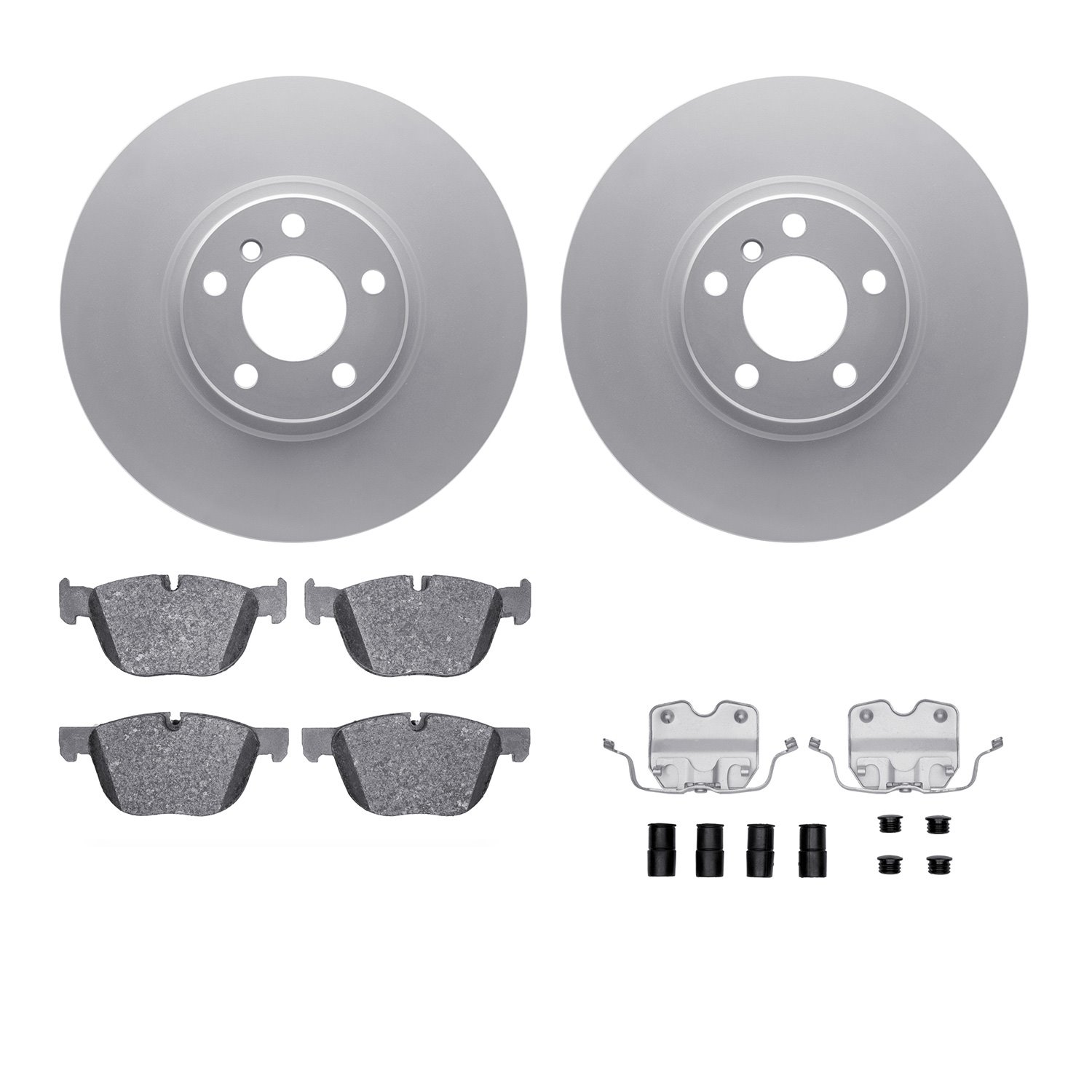 Geospec Brake Rotors with 3000-Series Ceramic Brake Pads