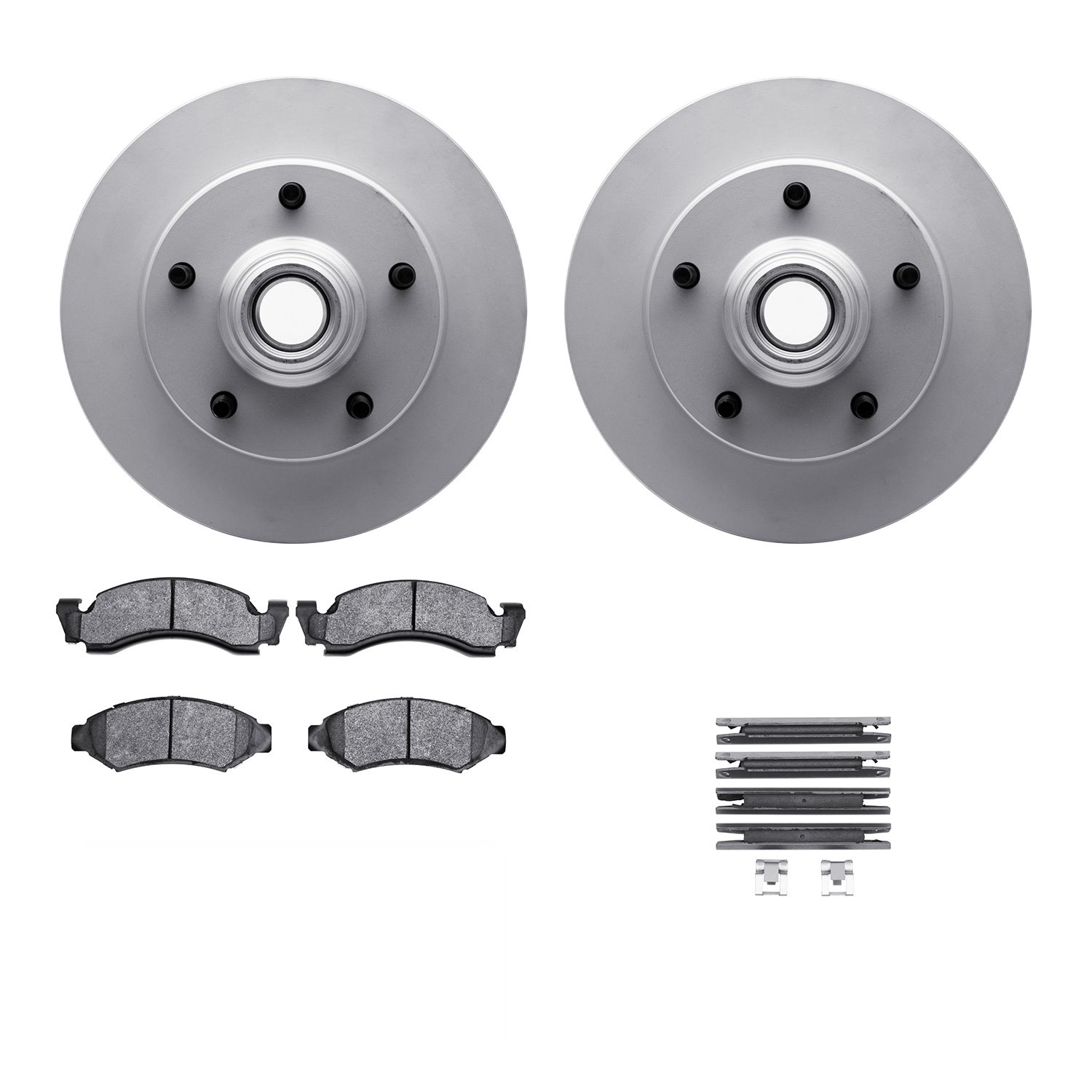 Geospec Brake Rotors with 3000-Series Ceramic Brake Pads