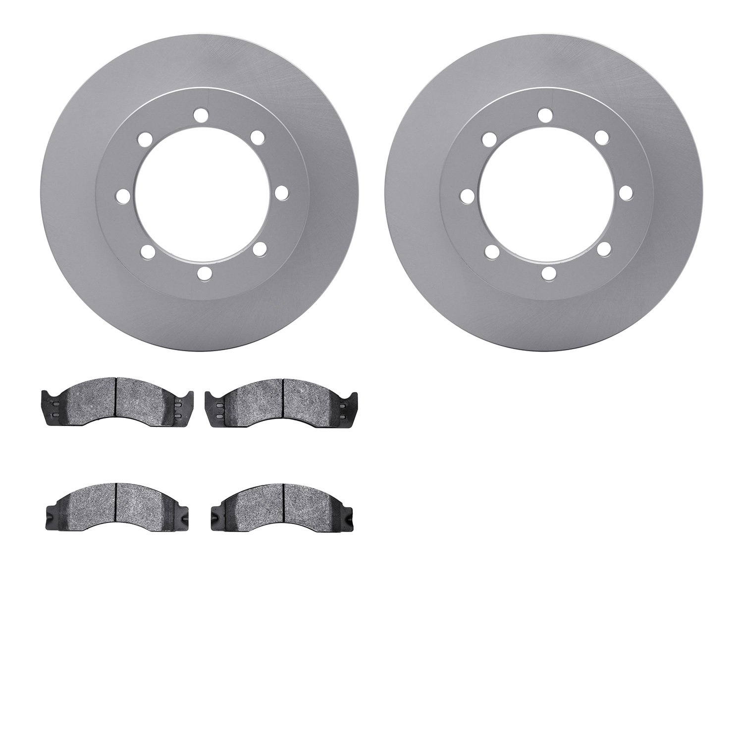 4402-54019 Geospec Brake Rotors with Ultimate-Duty Brake Pads Kit, 2003-2007 Ford/Lincoln/Mercury/Mazda, Position: Rear