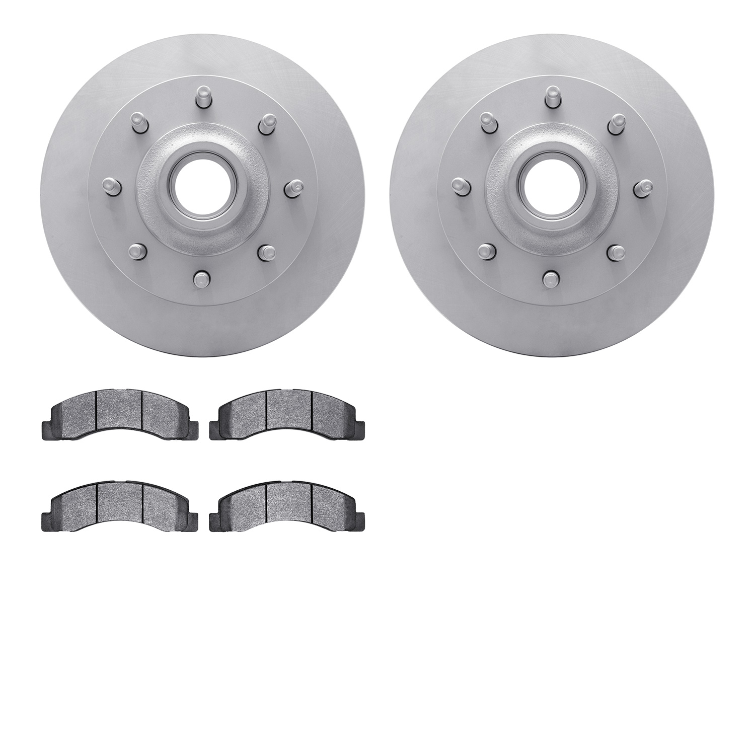 4402-54025 Geospec Brake Rotors with Ultimate-Duty Brake Pads Kit, 1999-2002 Ford/Lincoln/Mercury/Mazda, Position: Front
