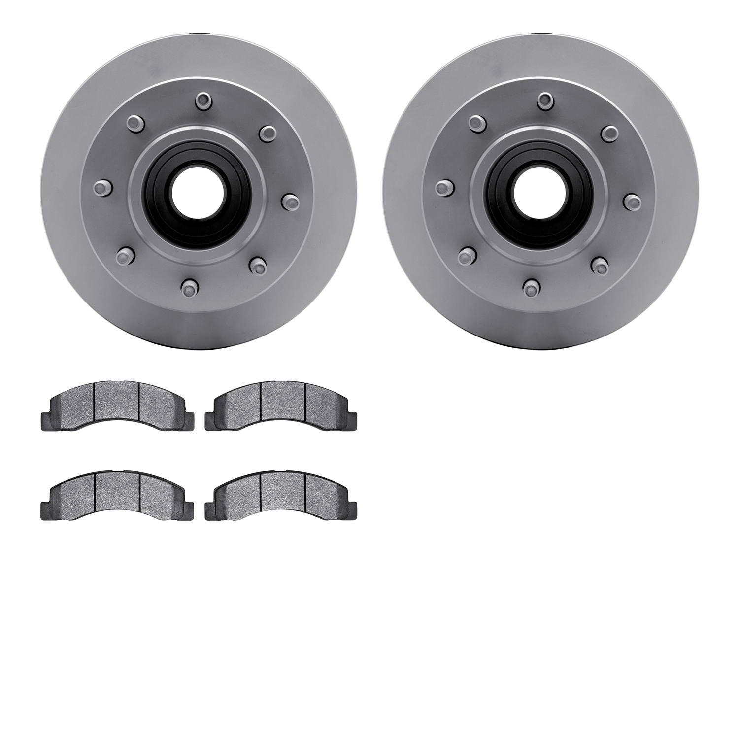 4402-54026 Geospec Brake Rotors with Ultimate-Duty Brake Pads Kit, 1999-2002 Ford/Lincoln/Mercury/Mazda, Position: Front