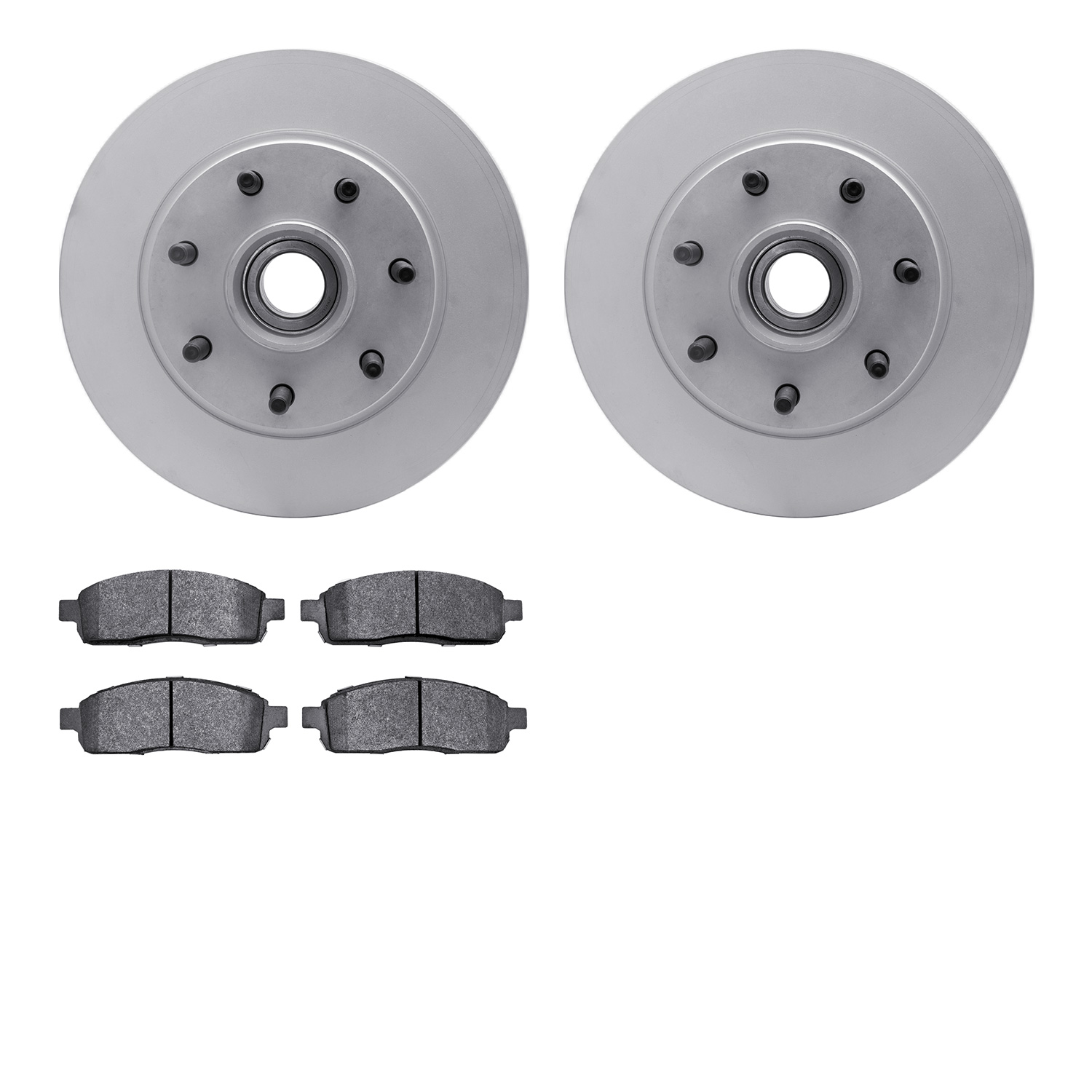4402-54046 Geospec Brake Rotors with Ultimate-Duty Brake Pads Kit, 2004-2008 Ford/Lincoln/Mercury/Mazda, Position: Front