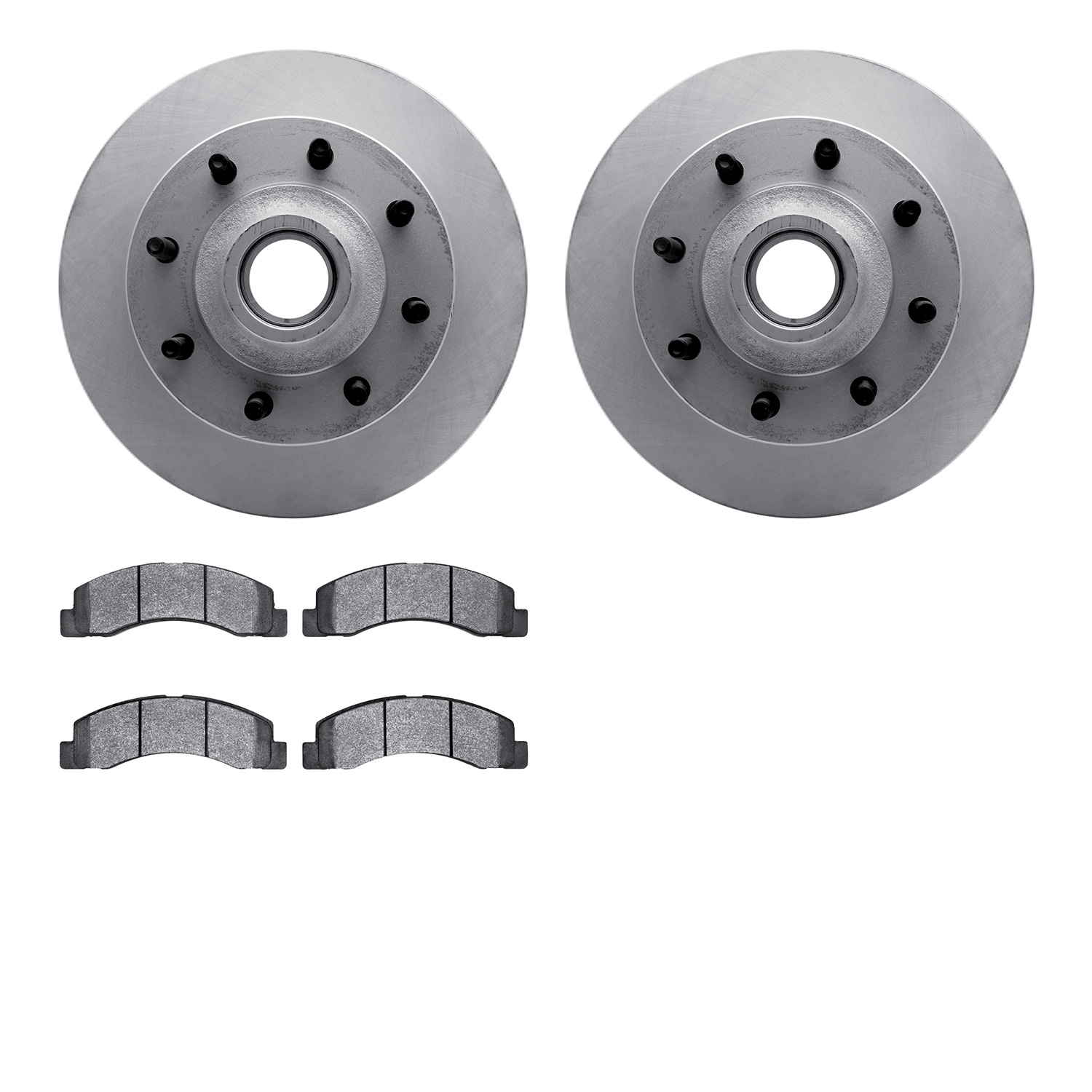 4402-54050 Geospec Brake Rotors with Ultimate-Duty Brake Pads Kit, 2003-2005 Ford/Lincoln/Mercury/Mazda, Position: Front