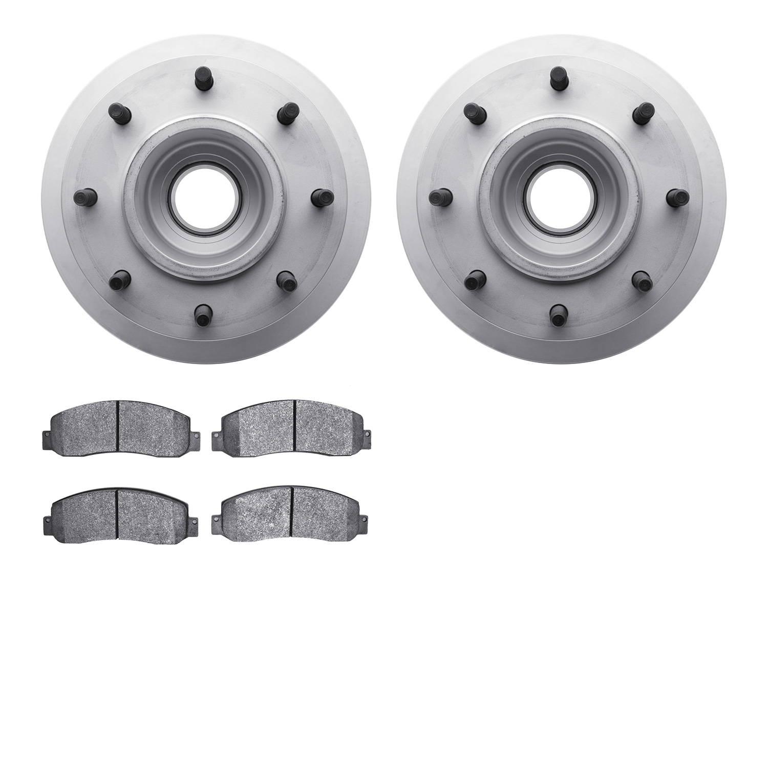 4402-54065 Geospec Brake Rotors with Ultimate-Duty Brake Pads Kit, 2006-2010 Ford/Lincoln/Mercury/Mazda, Position: Front