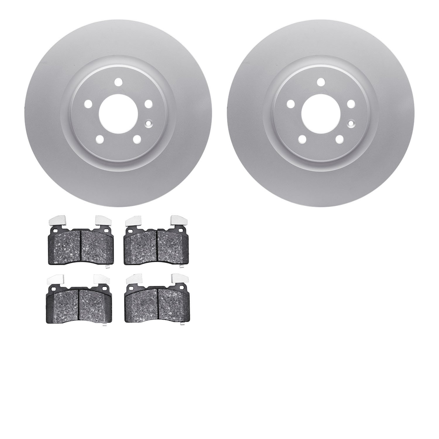 4502-46120 Geospec Brake Rotors w/5000 Advanced Brake Pads Kit, 2016-2016 GM, Position: Front