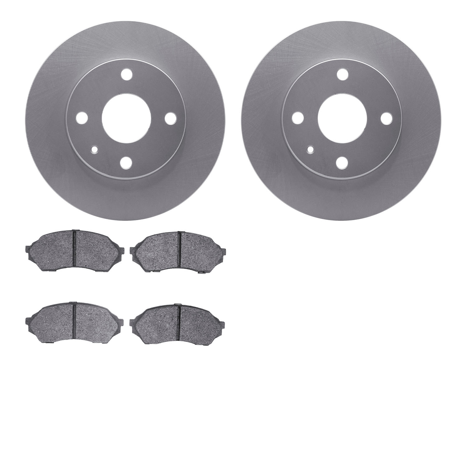 4502-54028 Geospec Brake Rotors w/5000 Advanced Brake Pads Kit, 1999-2001 Ford/Lincoln/Mercury/Mazda, Position: Front