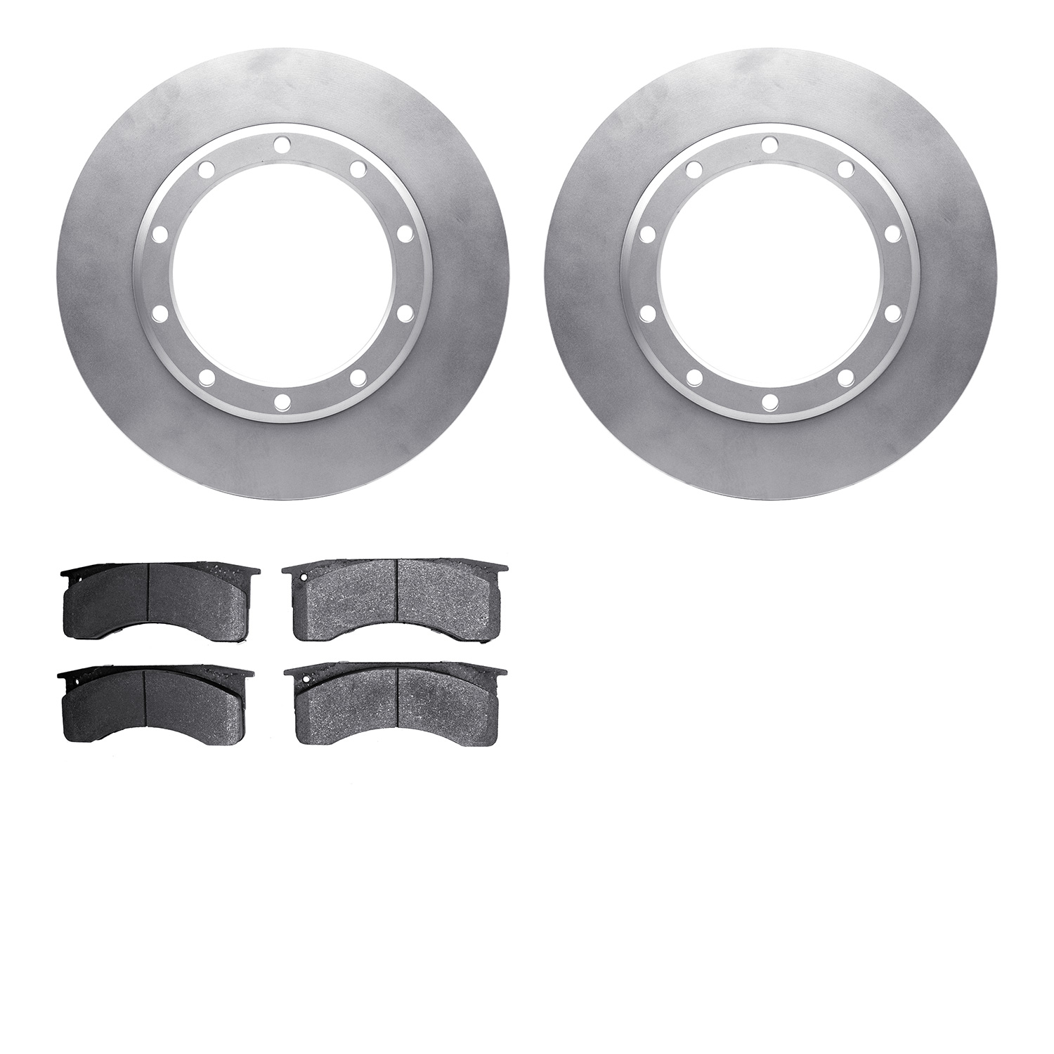 4502-99205 Geospec Brake Rotors w/5000 Advanced Brake Pads Kit, Fits Select Multiple Makes/Models, Position: Rear, Front