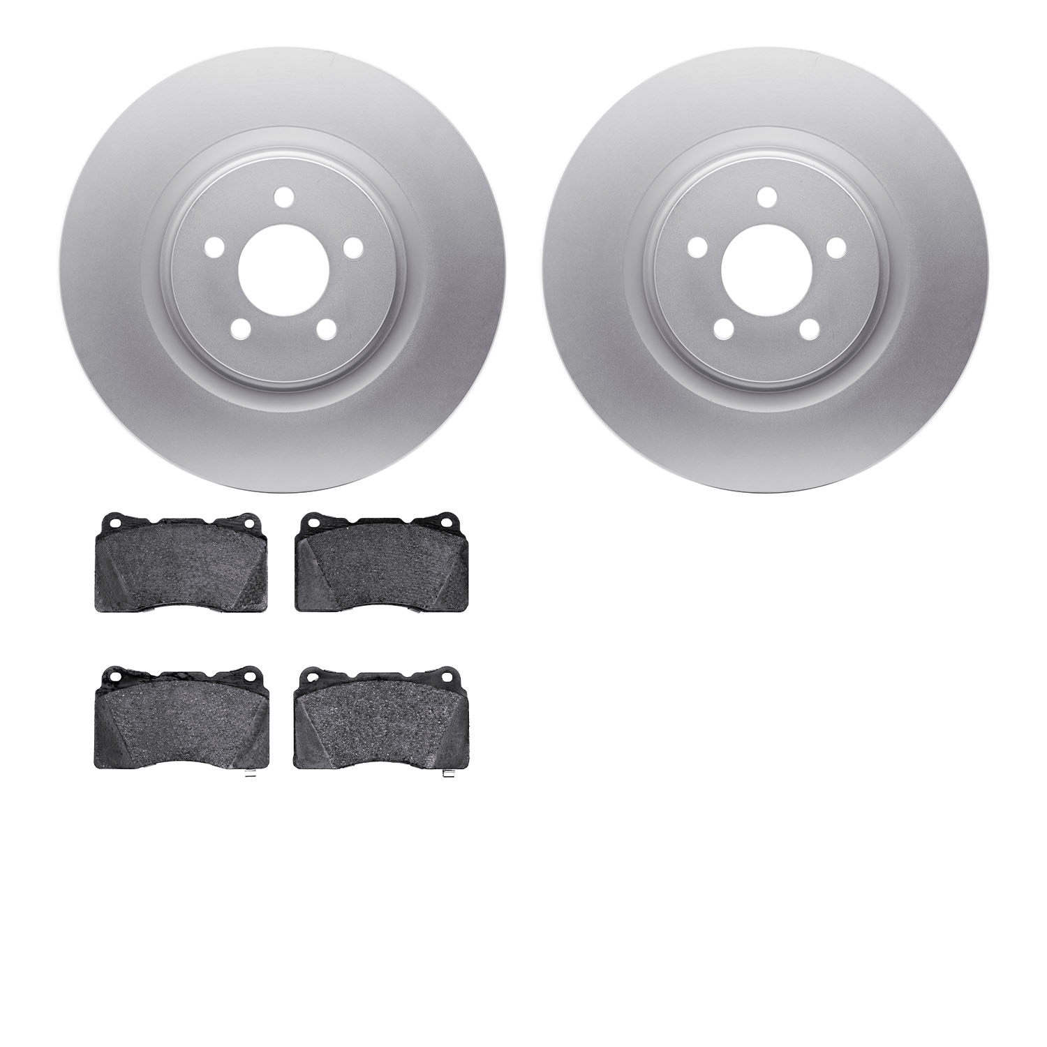 Geospec Brake Rotors w/5000 Euro Ceramic Brake Pads