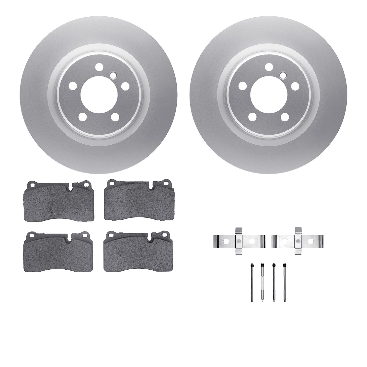 Geospec Brake Rotors w/5000 Euro Ceramic Brake Pads