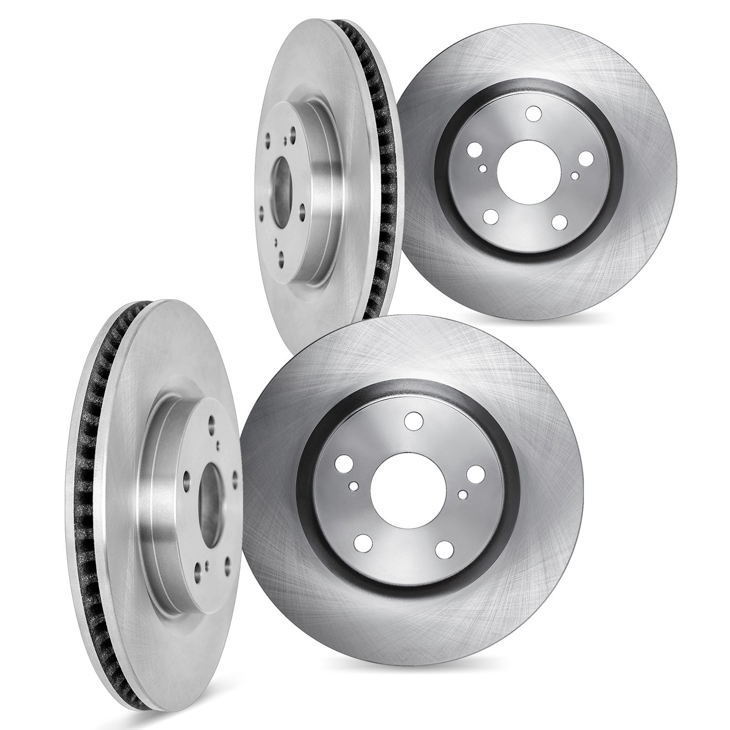 6004-92053 Brake Rotors, 2010-2015 Audi/Volkswagen, Position: Front and Rear