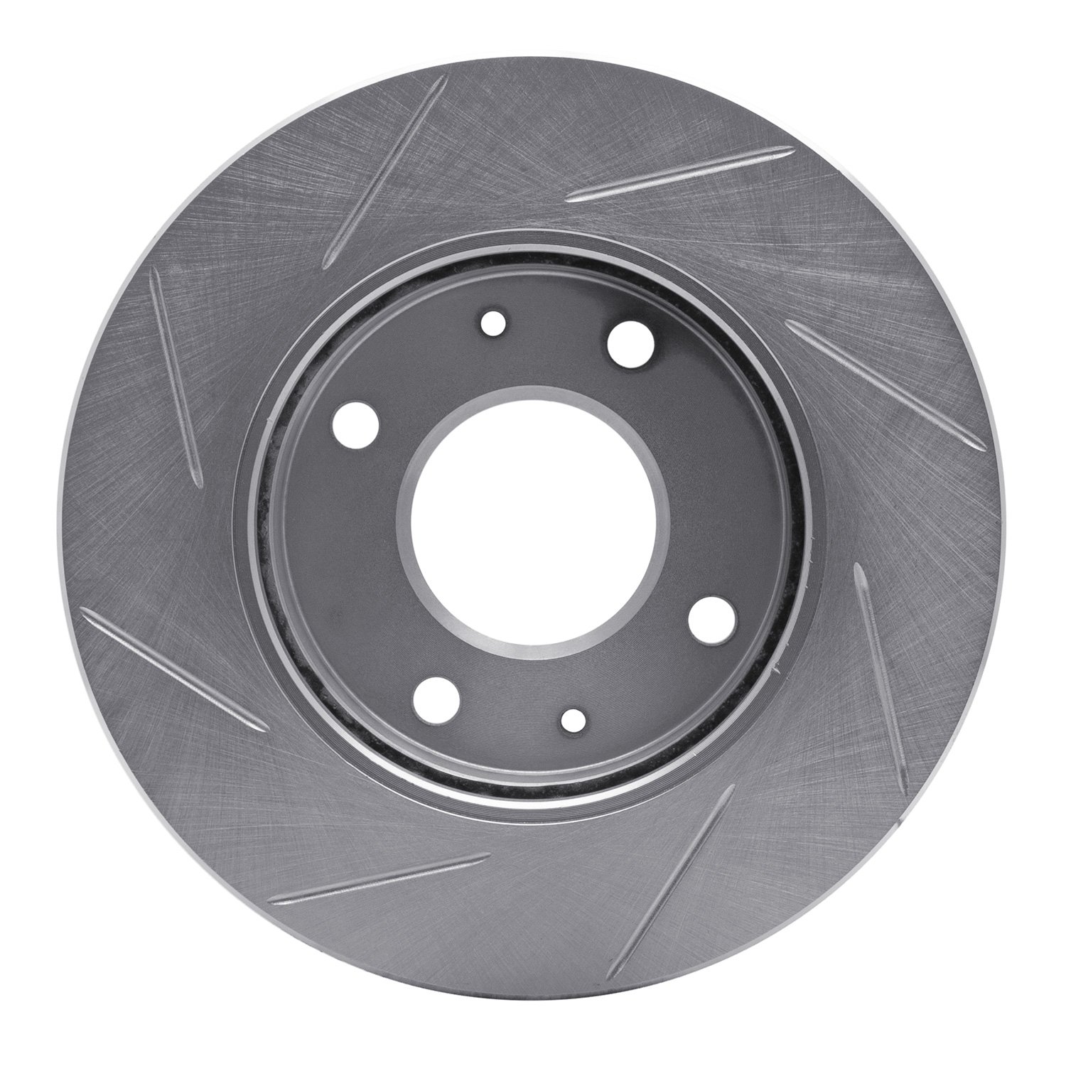 611-03015R Slotted Brake Rotor [Silver], 2001-2003 Kia/Hyundai/Genesis, Position: Front Right