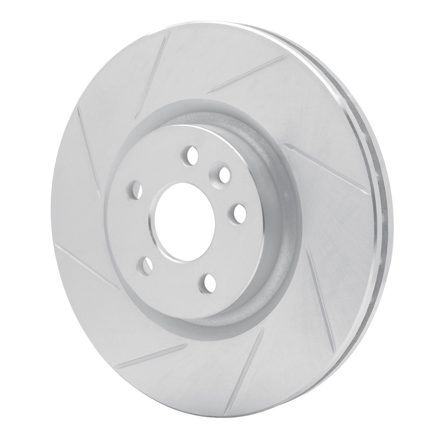 611-11025L Slotted Brake Rotor [Silver], 2015-2019 Multiple Makes/Models, Position: Front Left