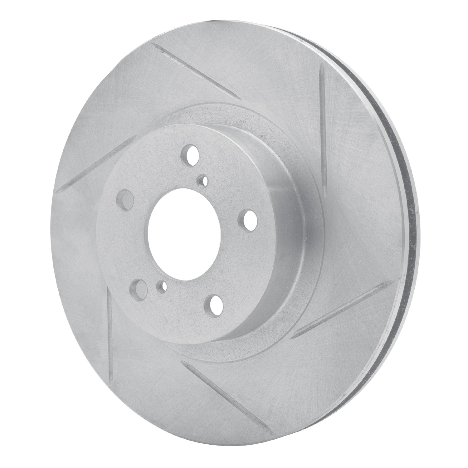611-31009R Slotted Brake Rotor [Silver], 1984-1985 BMW, Position: Front Right