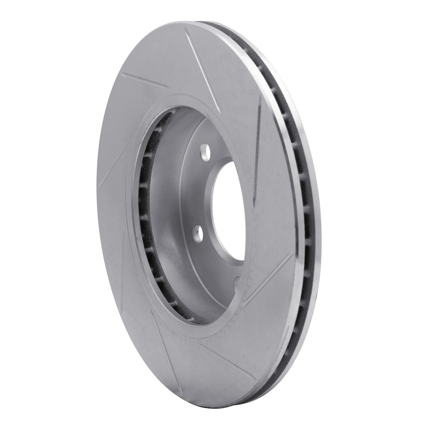 611-31046L Slotted Brake Rotor [Silver], 1999-2008 BMW, Position: Front Left