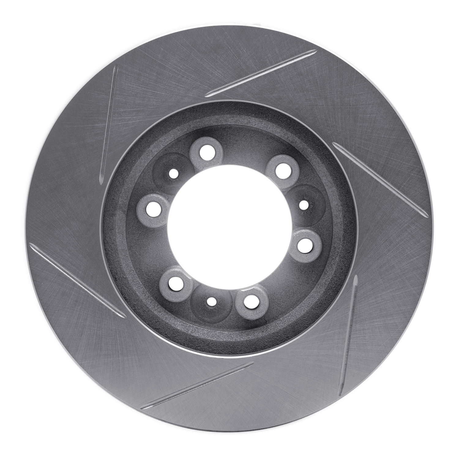 611-37008R Slotted Brake Rotor [Silver], 1992-2002 Multiple Makes/Models, Position: Front Right