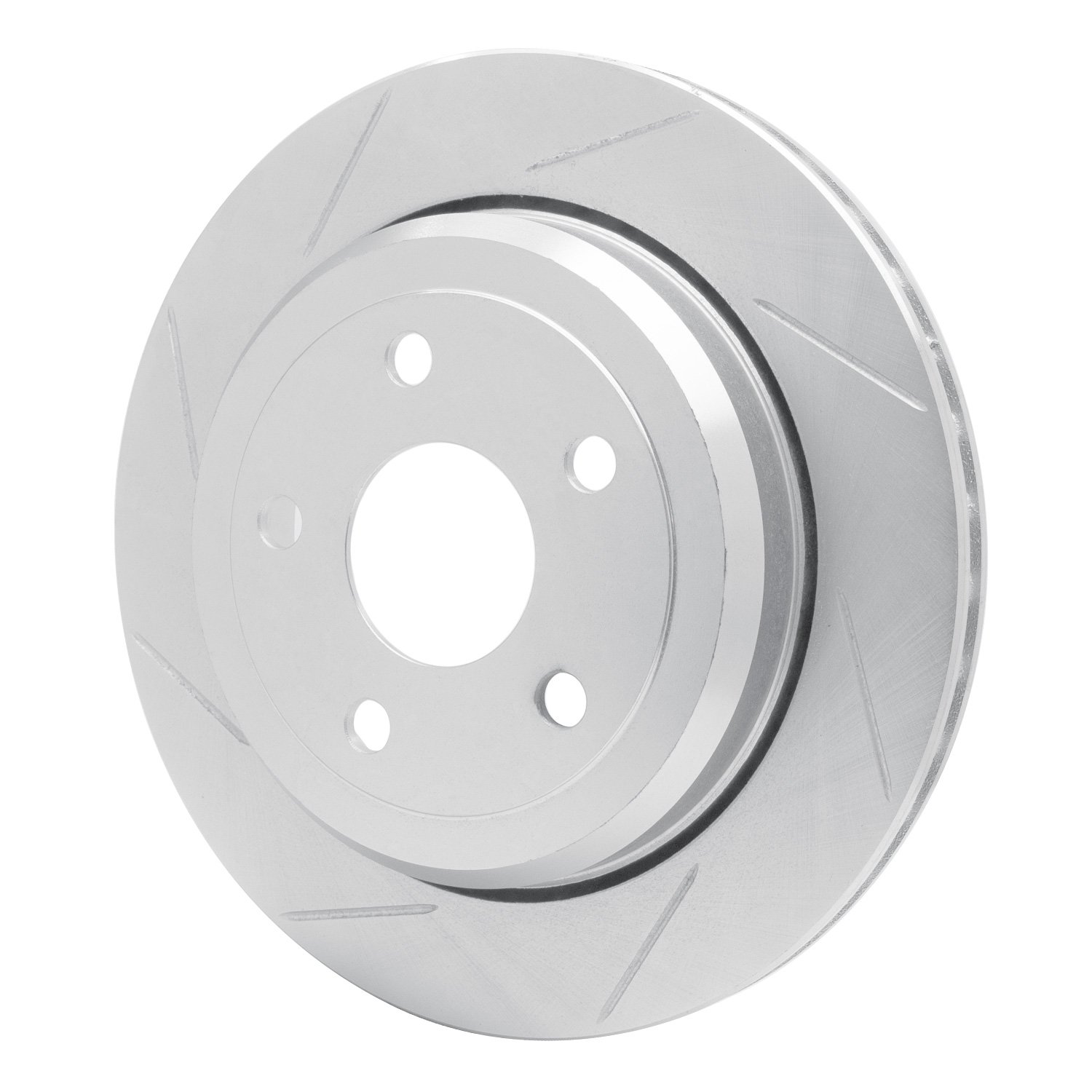 611-42006L Slotted Brake Rotor [Silver], 2011-2021 Mopar, Position: Rear Left