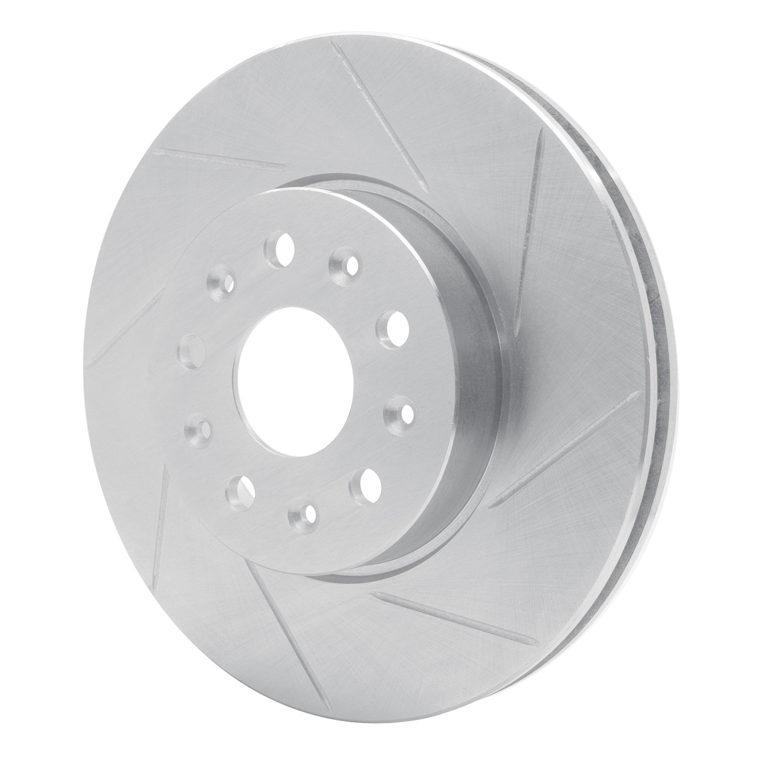 611-46038L Slotted Brake Rotor [Silver], 2014-2020 GM, Position: Front Left