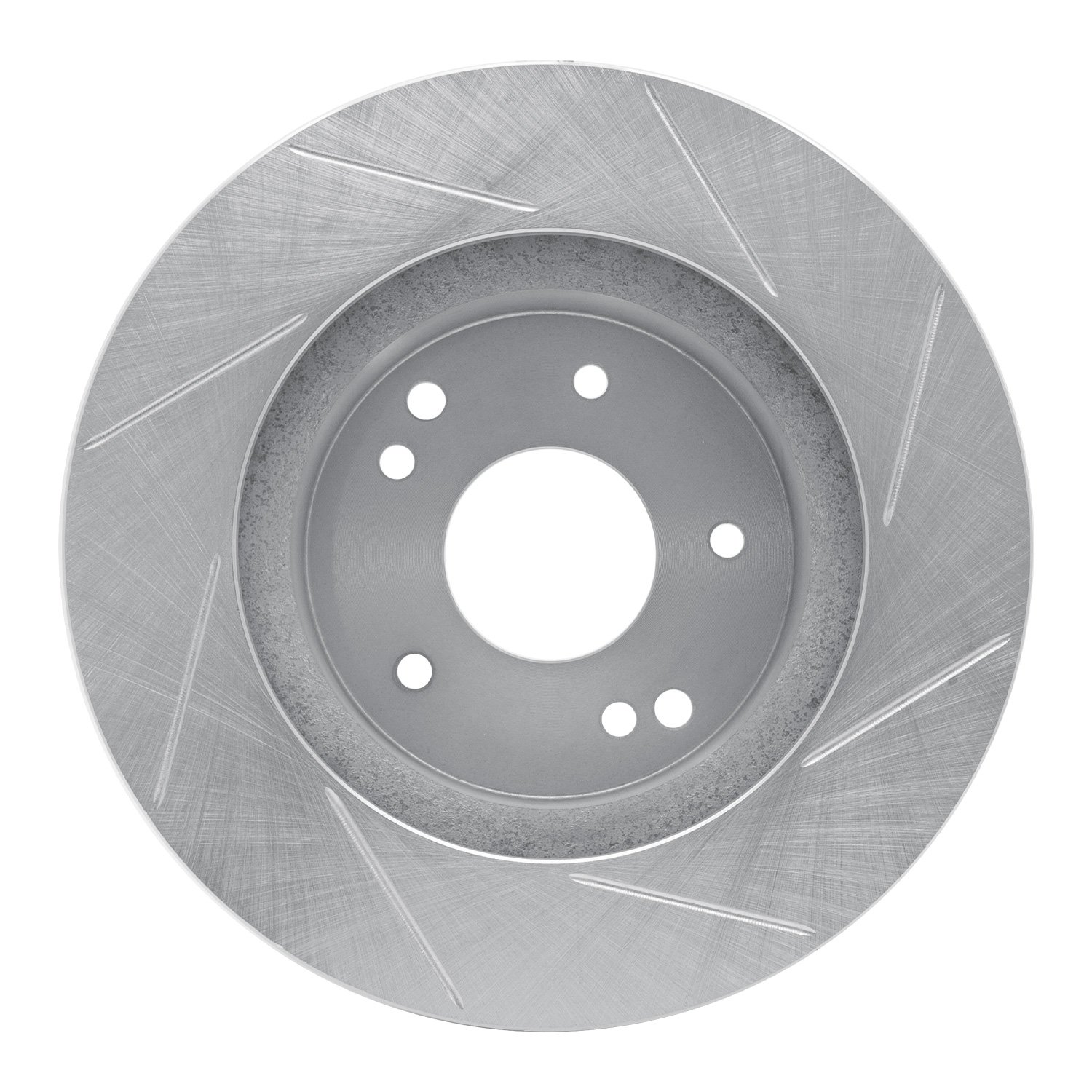 Slotted Brake Rotor [Silver], 1963-1982 GM