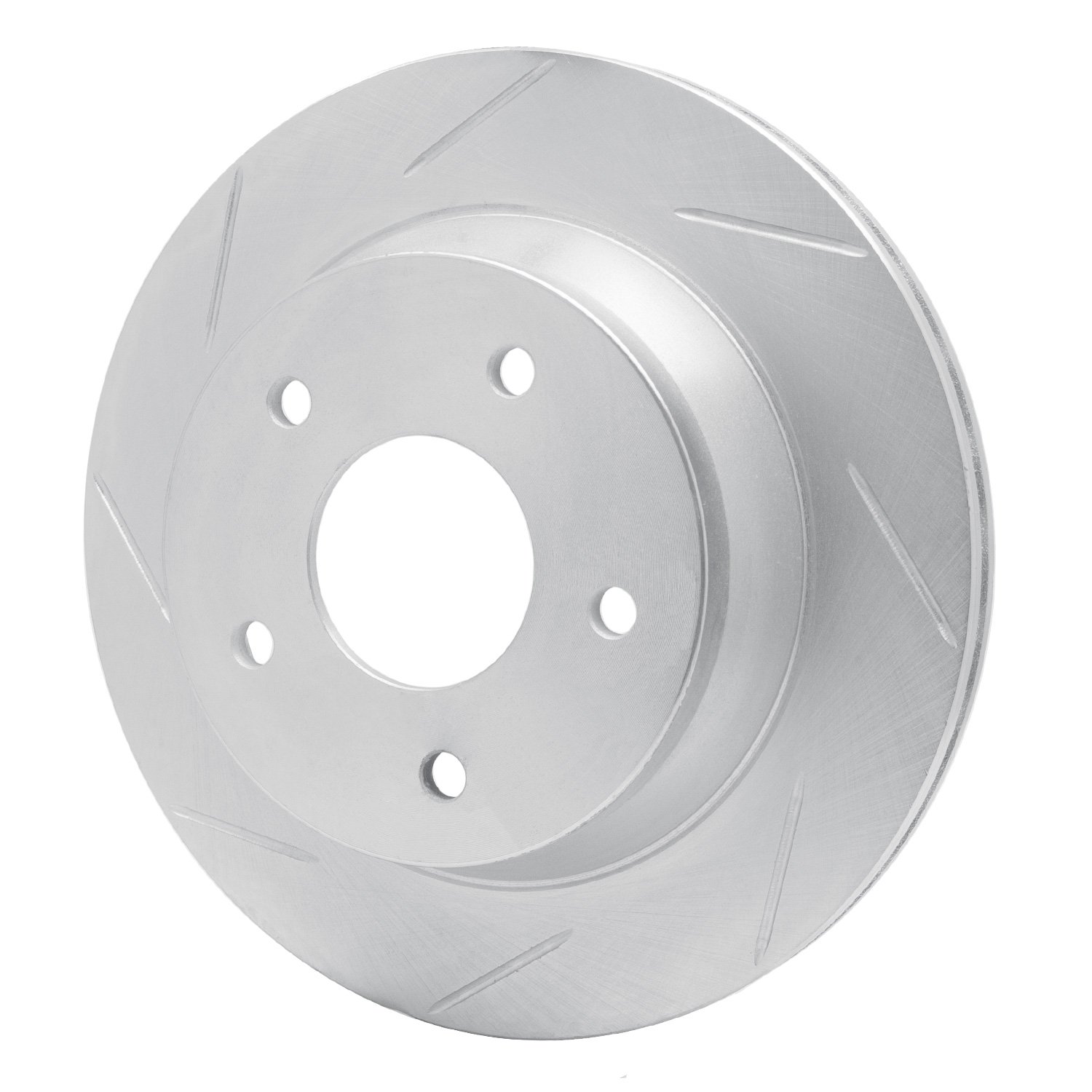 611-47015L Slotted Brake Rotor [Silver], 1984-1987 GM, Position: Front Left