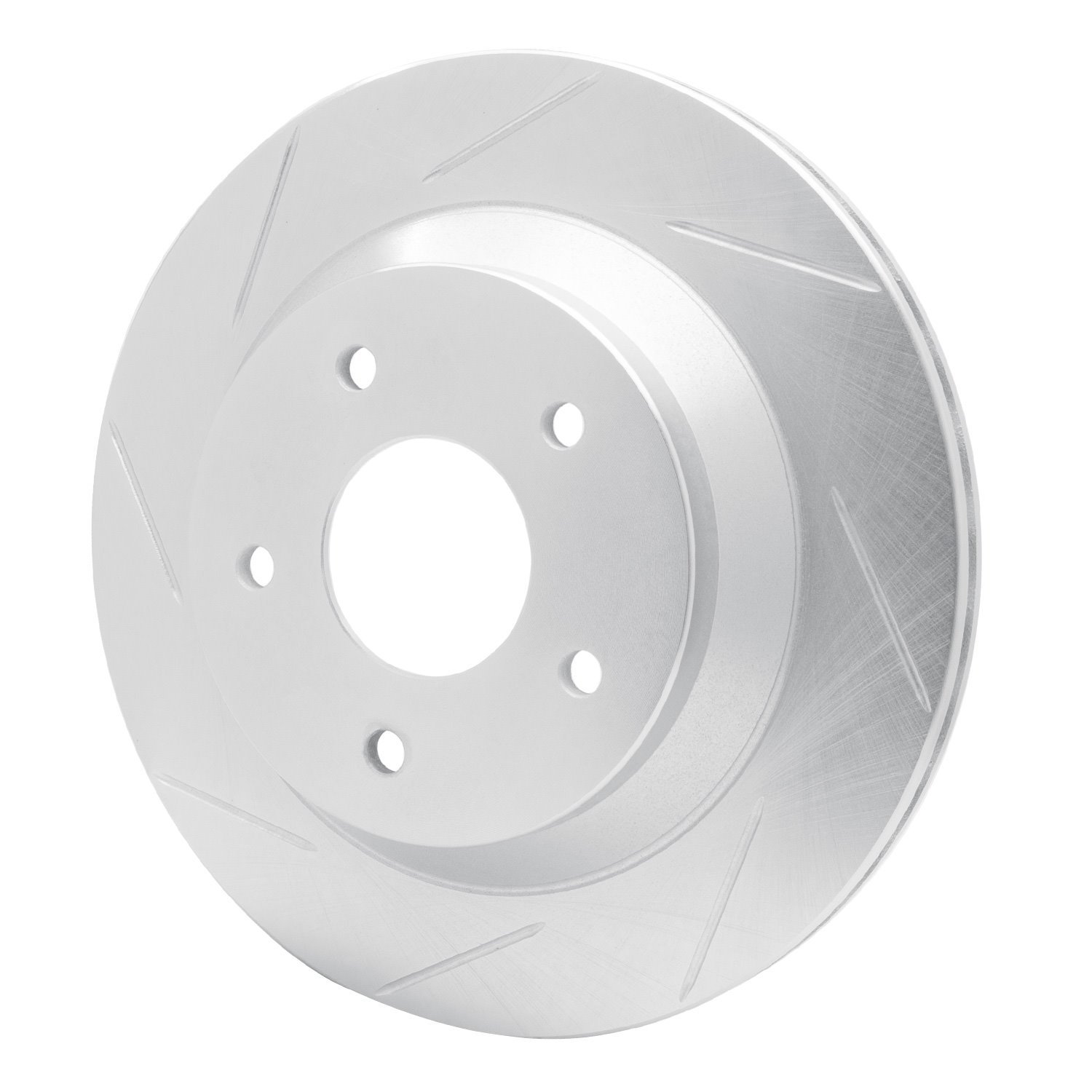 611-47021L Slotted Brake Rotor [Silver], 1988-1994 GM, Position: Front Left