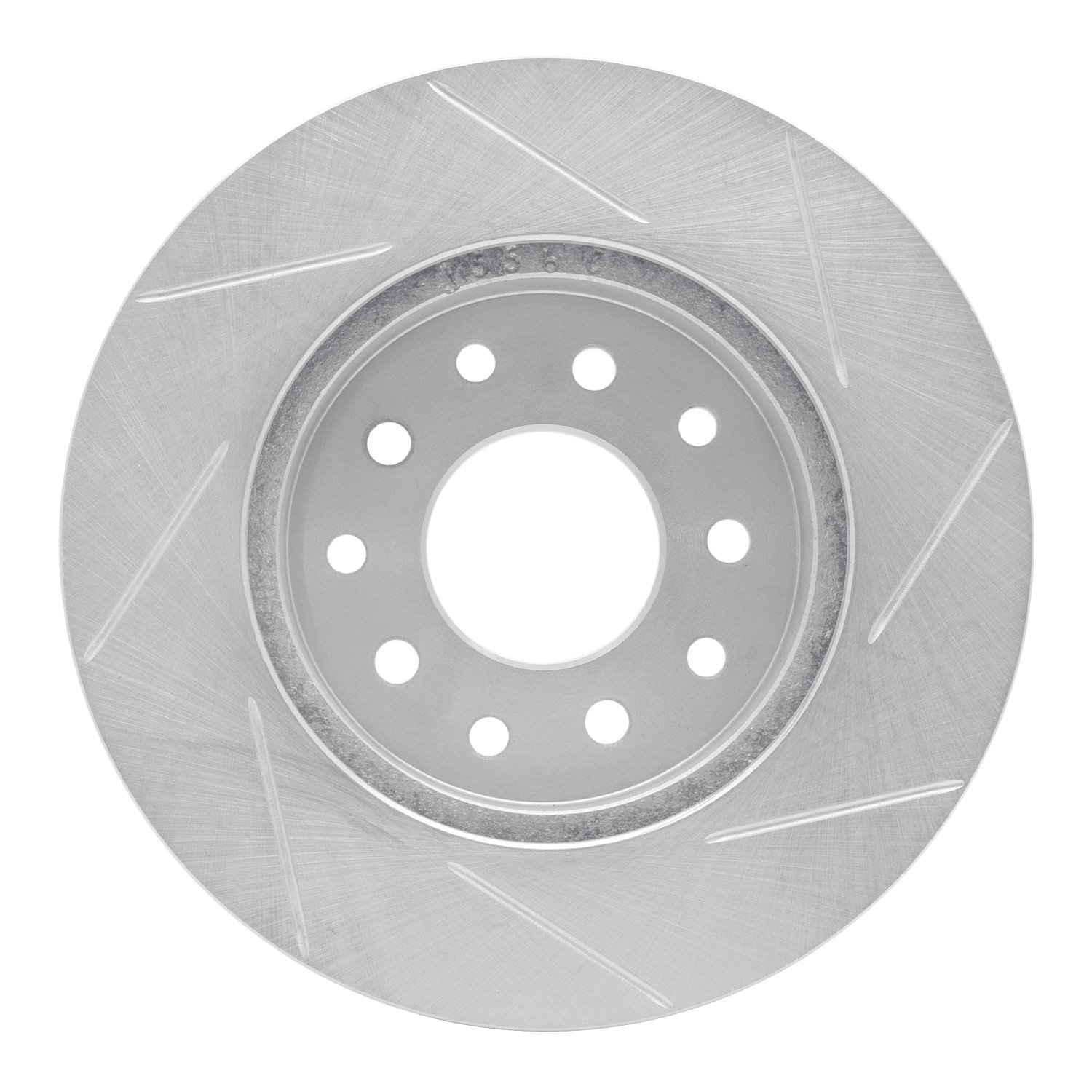 611-52004L Slotted Brake Rotor [Silver], 1978-1981 GM, Position: Rear Left