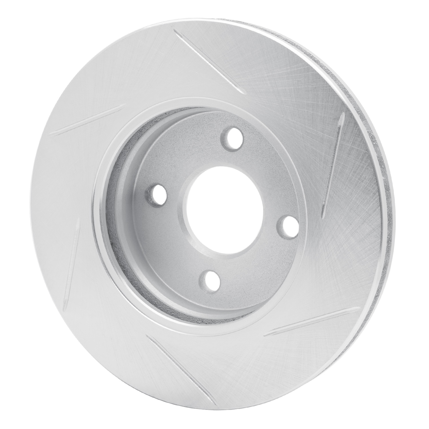 611-53002L Slotted Brake Rotor [Silver], 2003-2010 GM, Position: Front Left