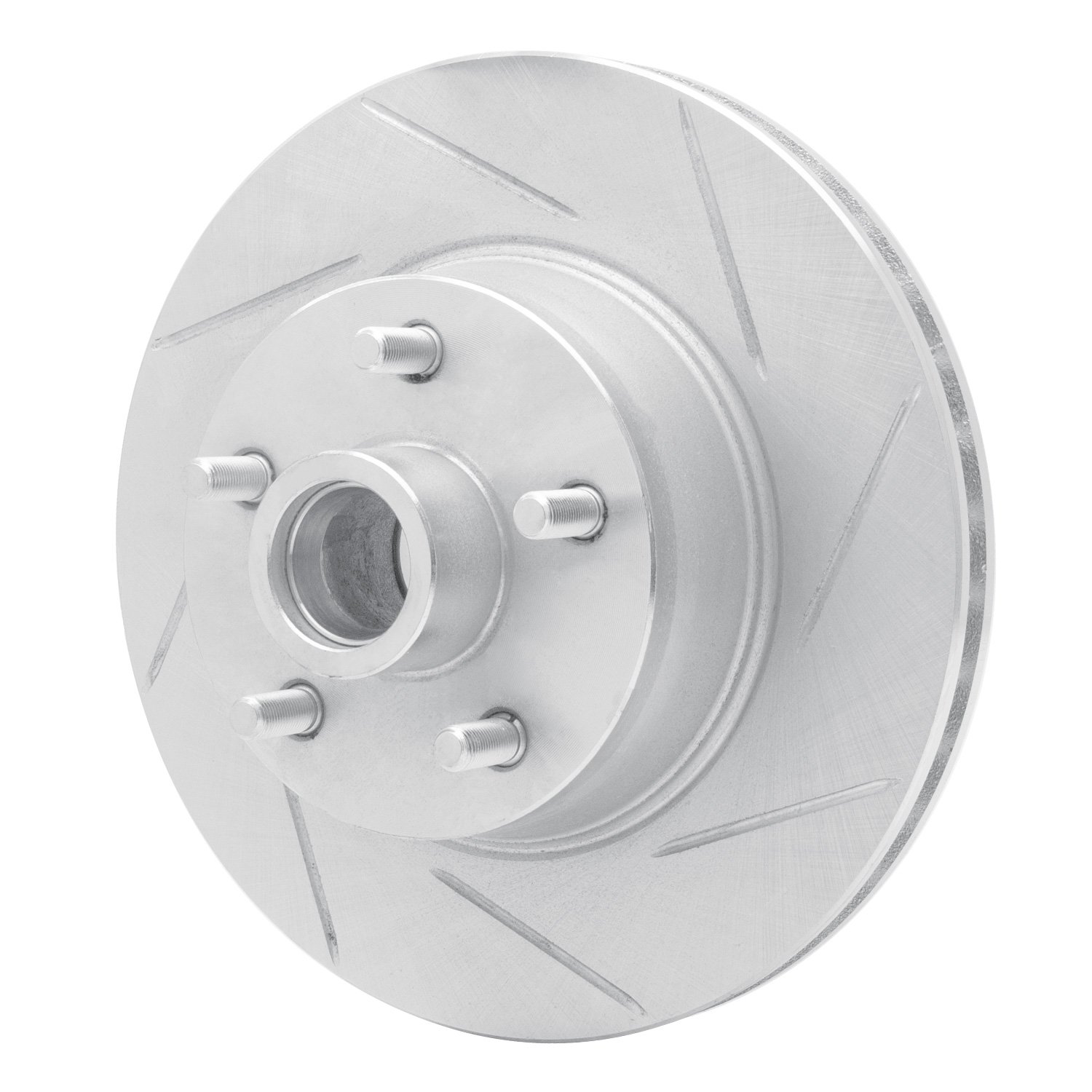 611-54008R Slotted Brake Rotor [Silver], 1968-1973 Ford/Lincoln/Mercury/Mazda, Position: Front Right