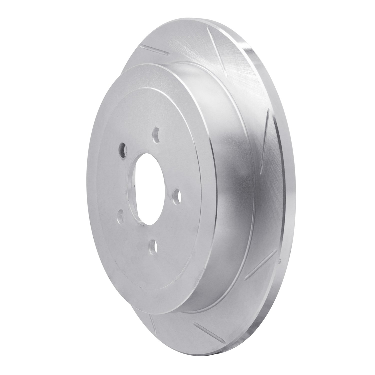611-55004R Slotted Brake Rotor [Silver], 2003-2011 Ford/Lincoln/Mercury/Mazda, Position: Rear Right