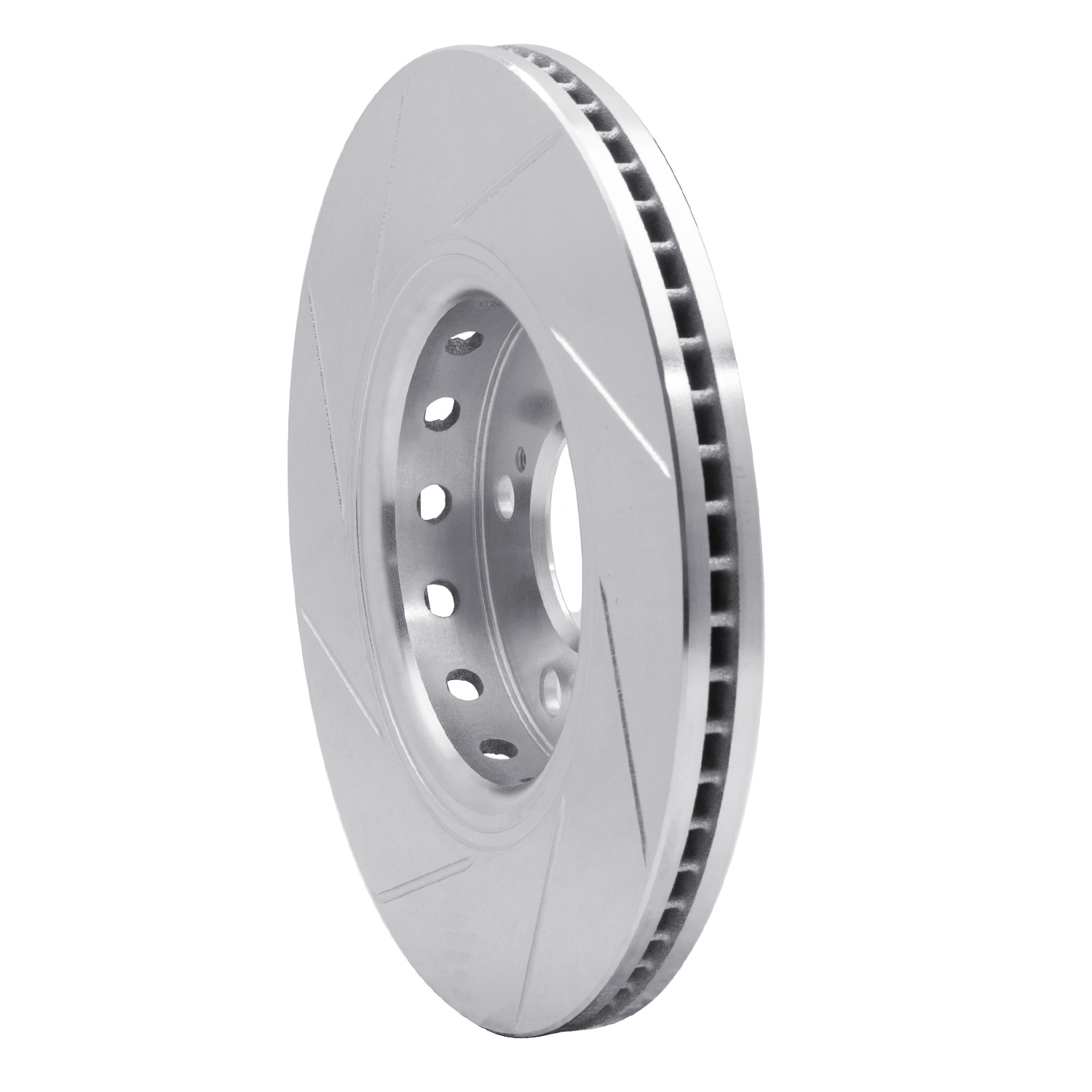 611-58025R Slotted Brake Rotor [Silver], 2014-2020 Acura/Honda, Position: Front Right