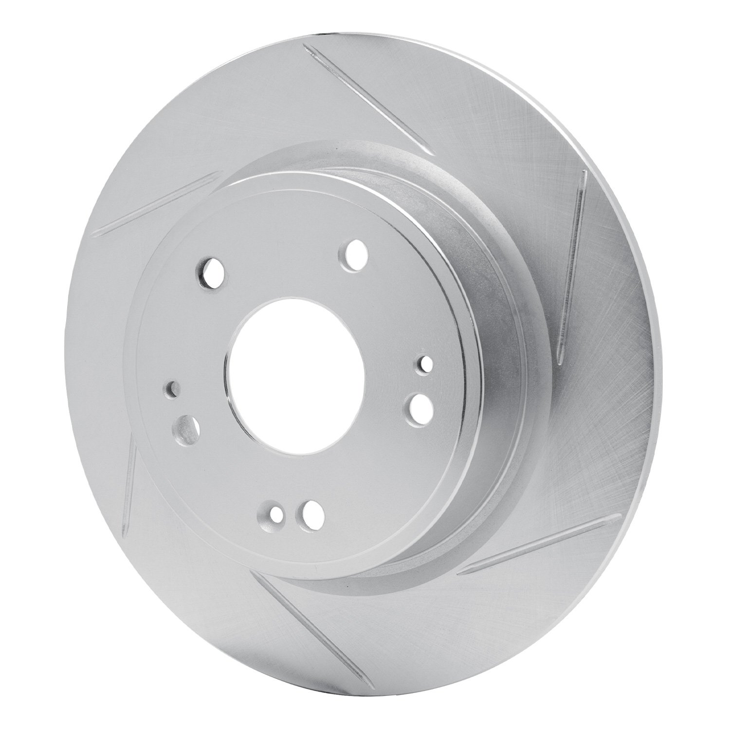 611-59071R Slotted Brake Rotor [Silver], 2016-2021 Acura/Honda, Position: Rear Right