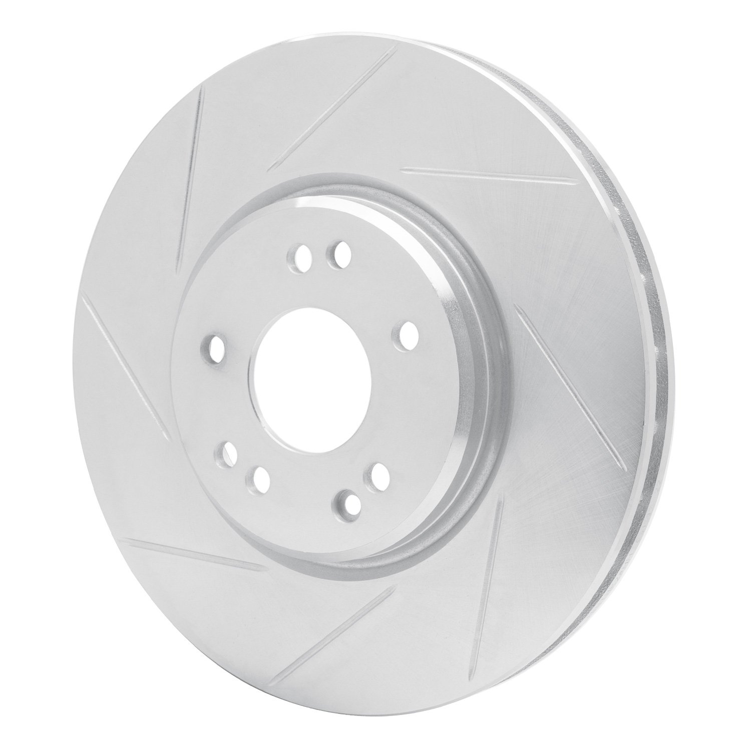 611-63028D Slotted Brake Rotor [Silver], 1994-2002 Mercedes-Benz, Position: Right Front