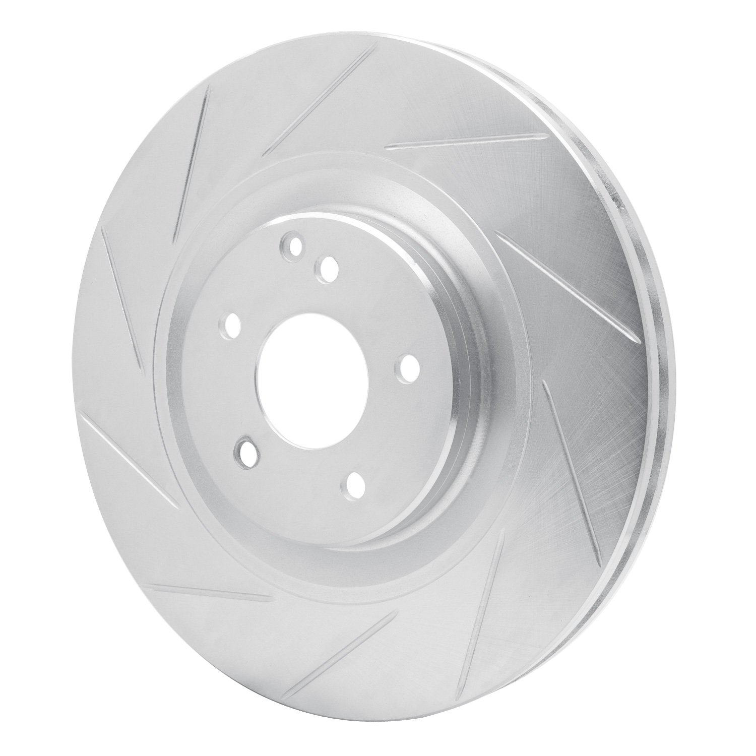 611-63044L Slotted Brake Rotor [Silver], 2002-2009 Mercedes-Benz, Position: Front Left