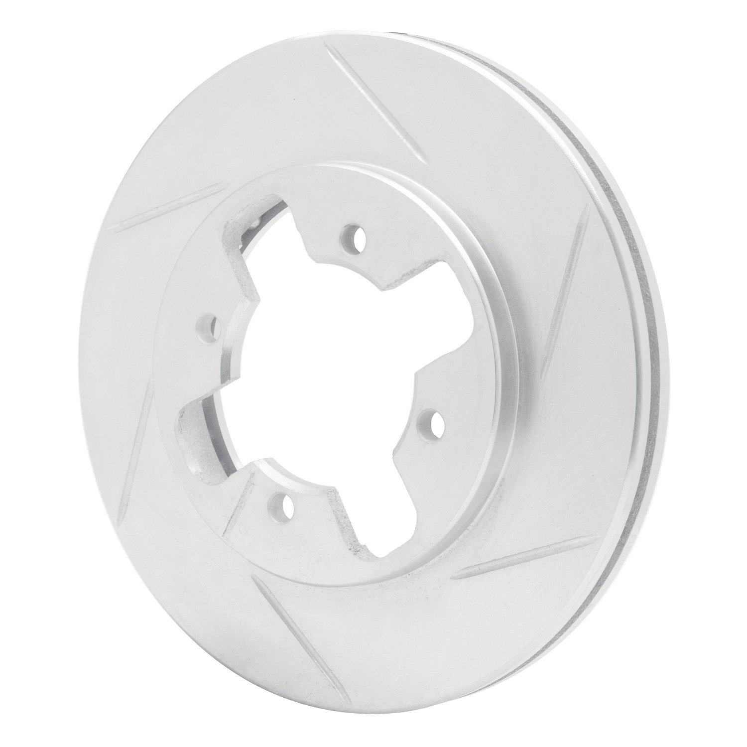 611-67074R Slotted Brake Rotor [Silver], 1984-1986 Infiniti/Nissan, Position: Front Right