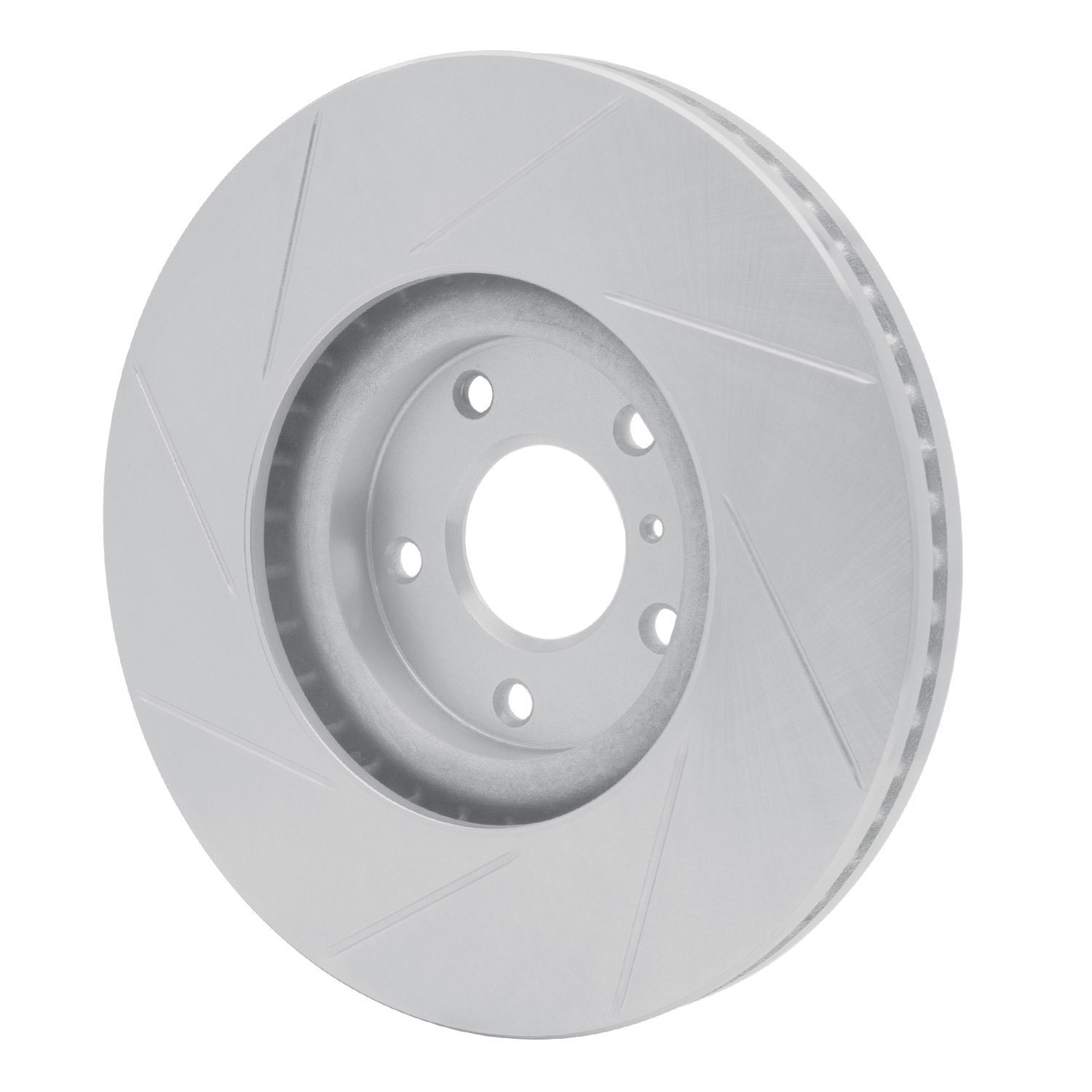 611-68001L Slotted Brake Rotor [Silver], 1990-1992 Infiniti/Nissan, Position: Rear Left