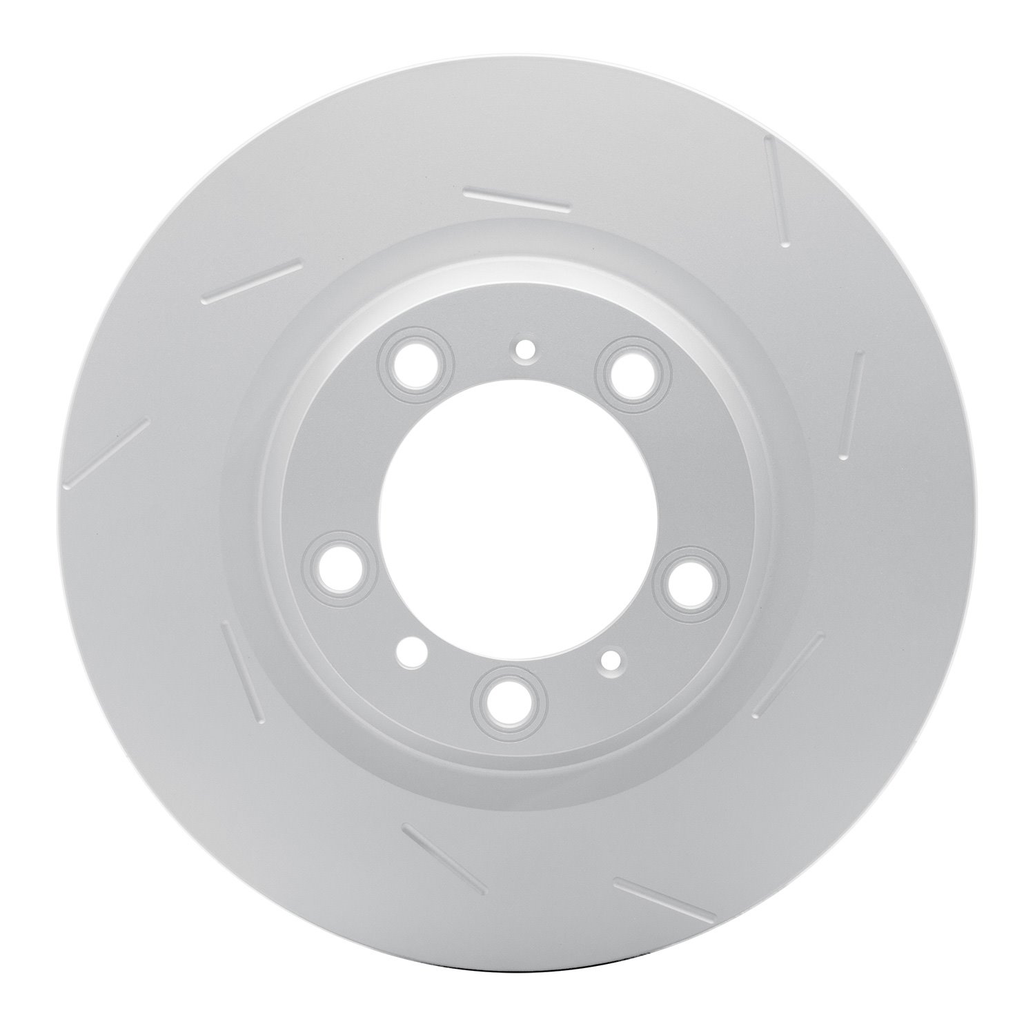 614-02048D GEOSPEC Slotted Rotor [Coated], 2010-2016 Porsche, Position: Rear Right