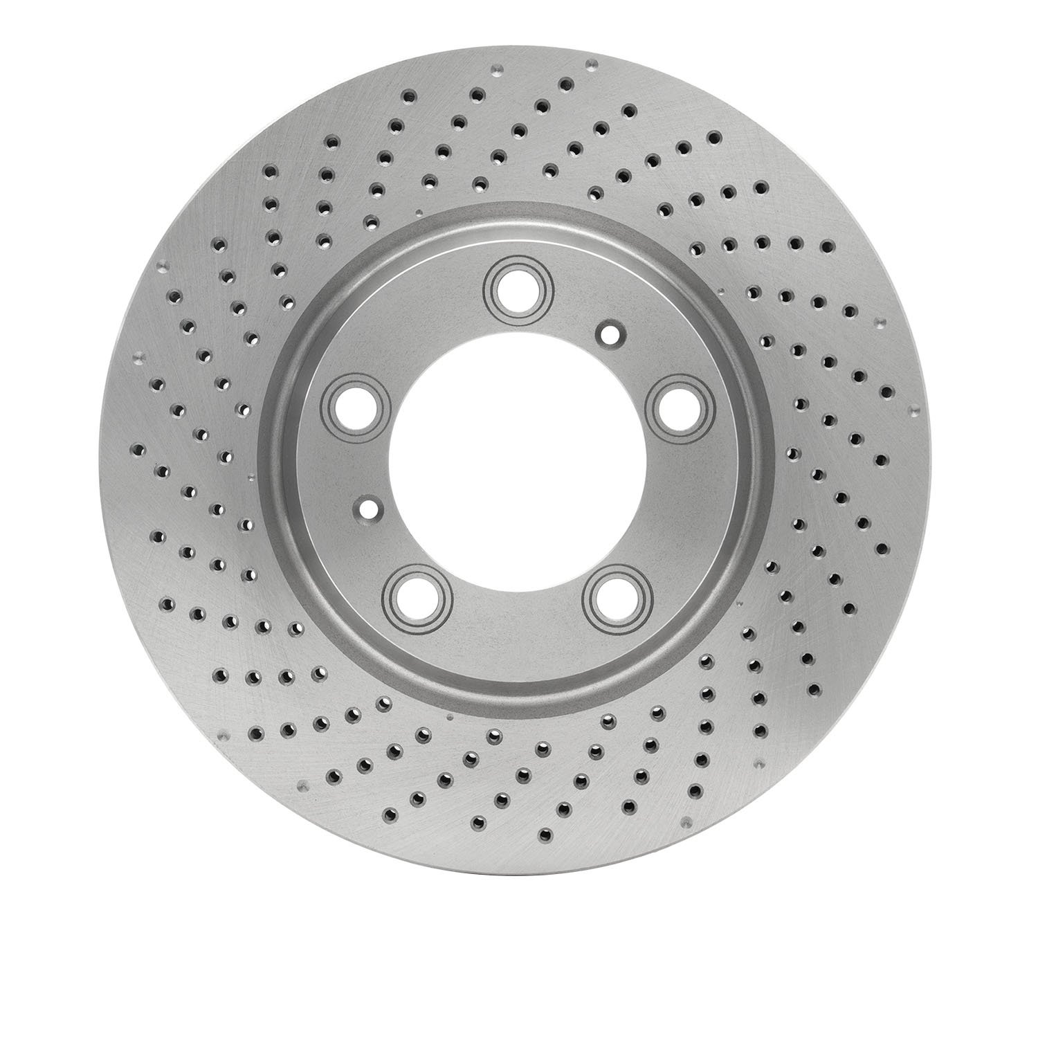 Drilled Brake Rotor, Fits Select Porsche