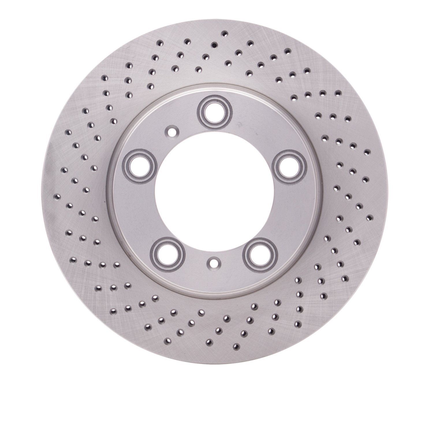 620-02043D Drilled Brake Rotor, 2005-2008 Porsche, Position: Left Front