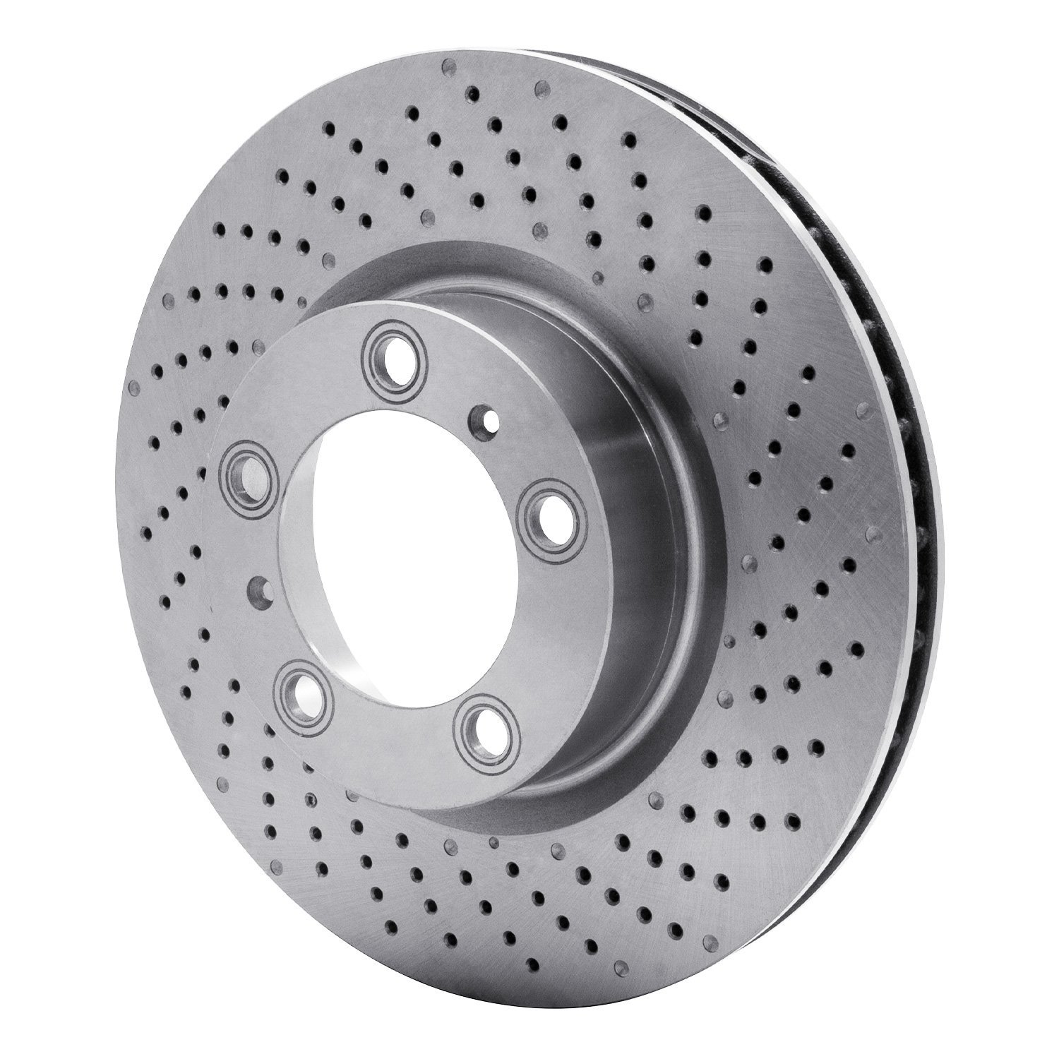 620-02052D Drilled Brake Rotor, Fits Select Porsche, Position: Right Front