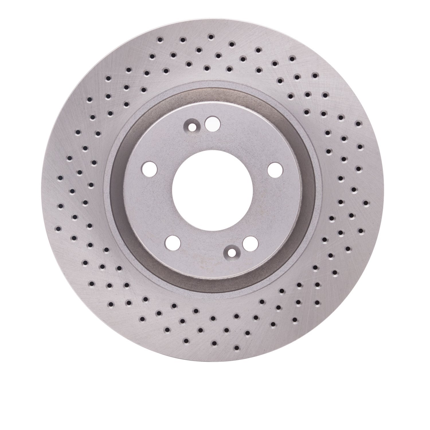 Drilled Brake Rotor, 2007-2008 Kia/Hyundai/Genesis